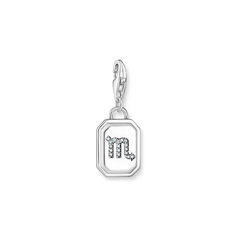 Thomas Sabo Charm-Anhänger Sternzeichen Skorpion mit Steinen Silber silberfarben 2148-643-21 von Thomas Sabo