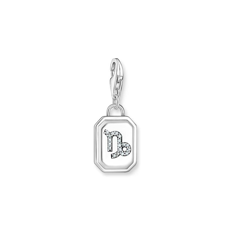 Thomas Sabo Charm-Anhänger Sternzeichen Steinbock mit Steinen Silber silberfarben 2152-643-21 von Thomas Sabo