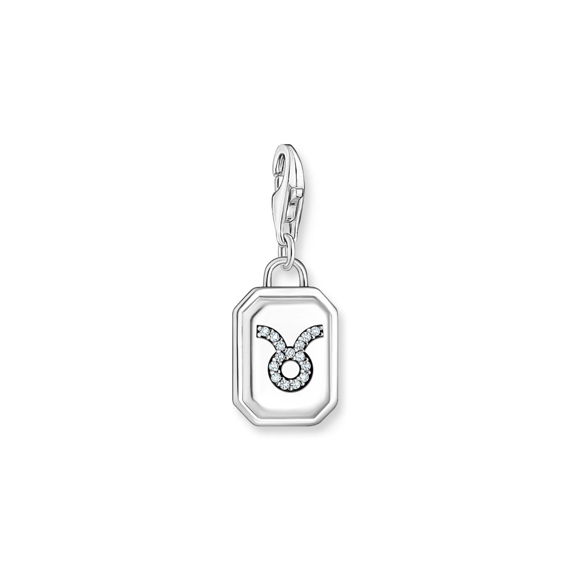 Thomas Sabo Charm-Anhänger Sternzeichen Stier mit Steinen Silber silberfarben 2151-643-21 von Thomas Sabo