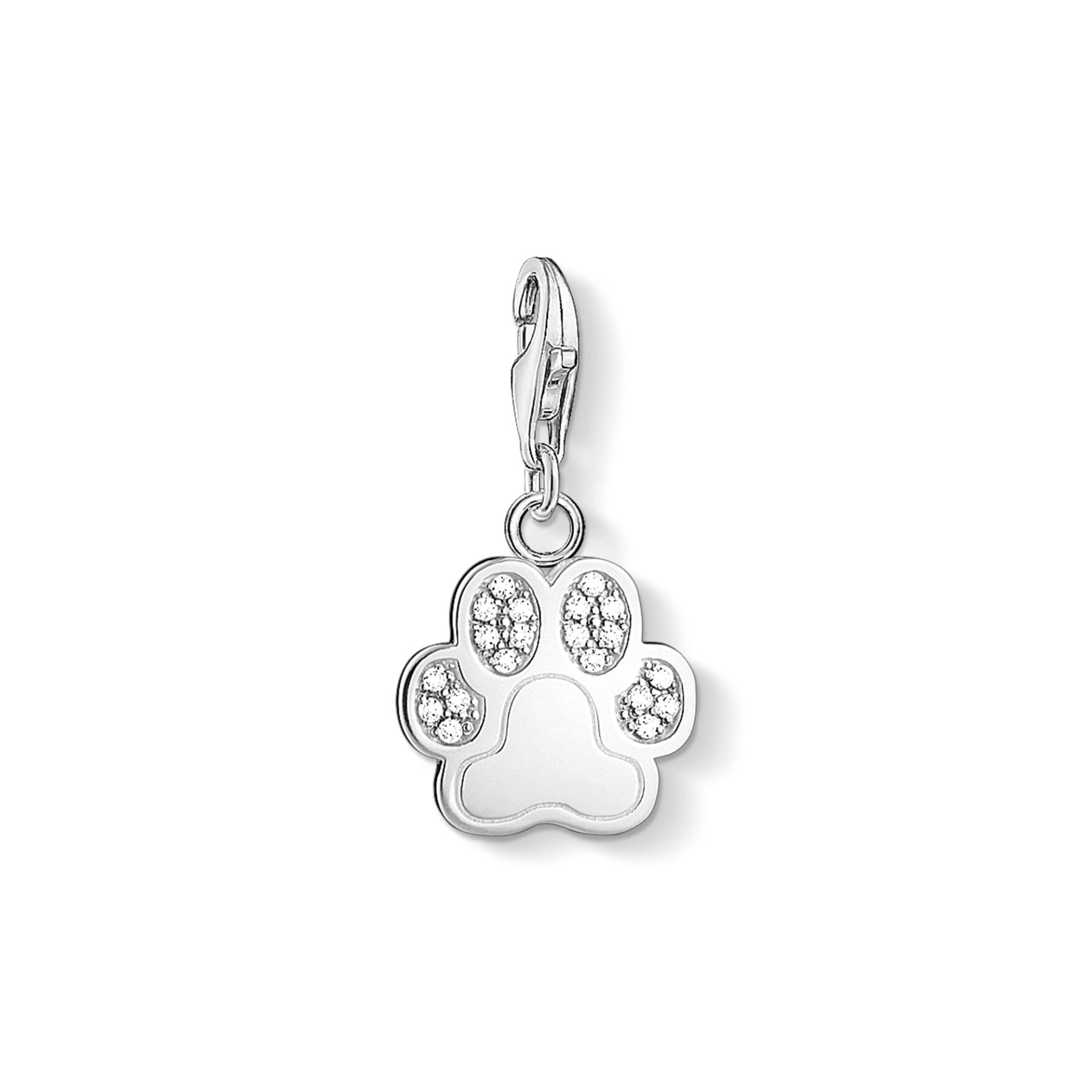 Thomas Sabo Charm-Anhänger Tatze / Pfote  weiß 1339-051-14 von Thomas Sabo