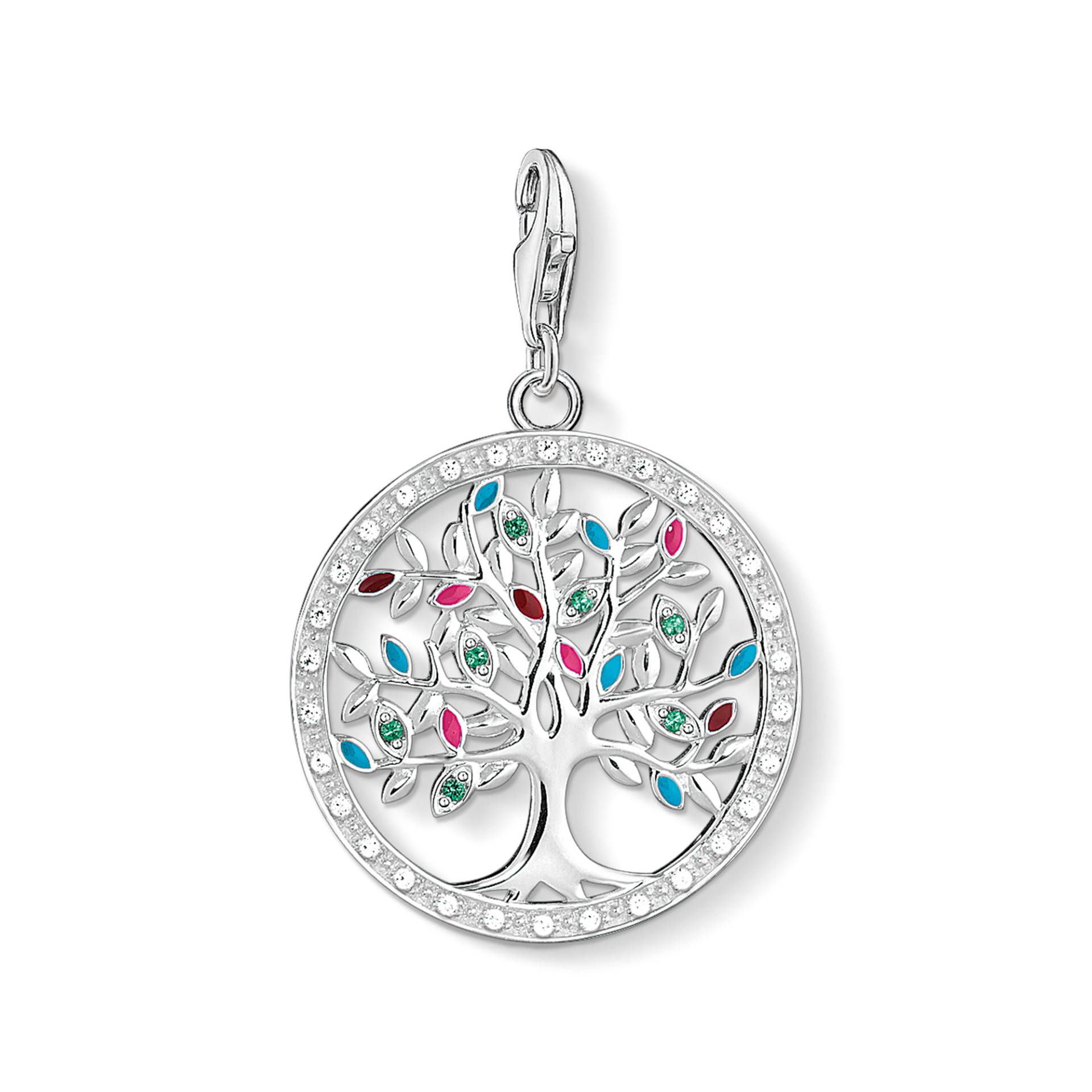 Thomas Sabo Charm-Anhänger Tree of Love mehrfarbig 1667-473-7 von Thomas Sabo