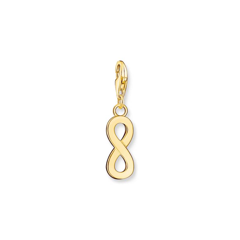 Thomas Sabo Charm-Anhänger Unendlichkeitszeichen vergoldet gelbgoldfarben 1990-413-39 von Thomas Sabo