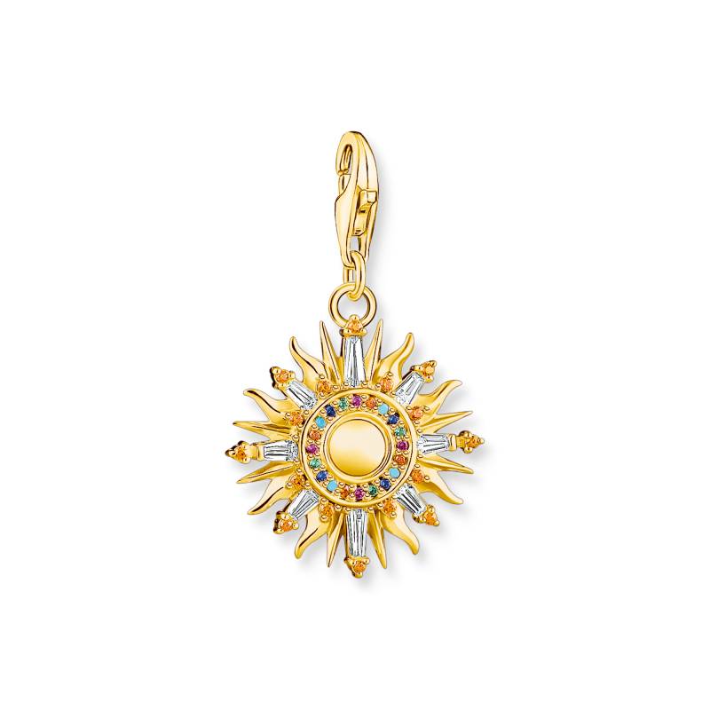 Thomas Sabo Charm-Anhänger bunte Sonne vergoldet mehrfarbig 1935-488-7 von Thomas Sabo