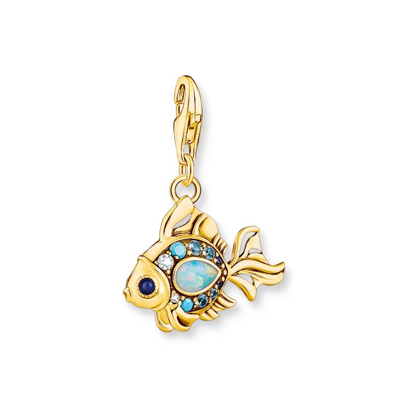 Thomas Sabo Charm-Anhänger bunter Fisch vergoldet mehrfarbig 1921-959-7 von Thomas Sabo