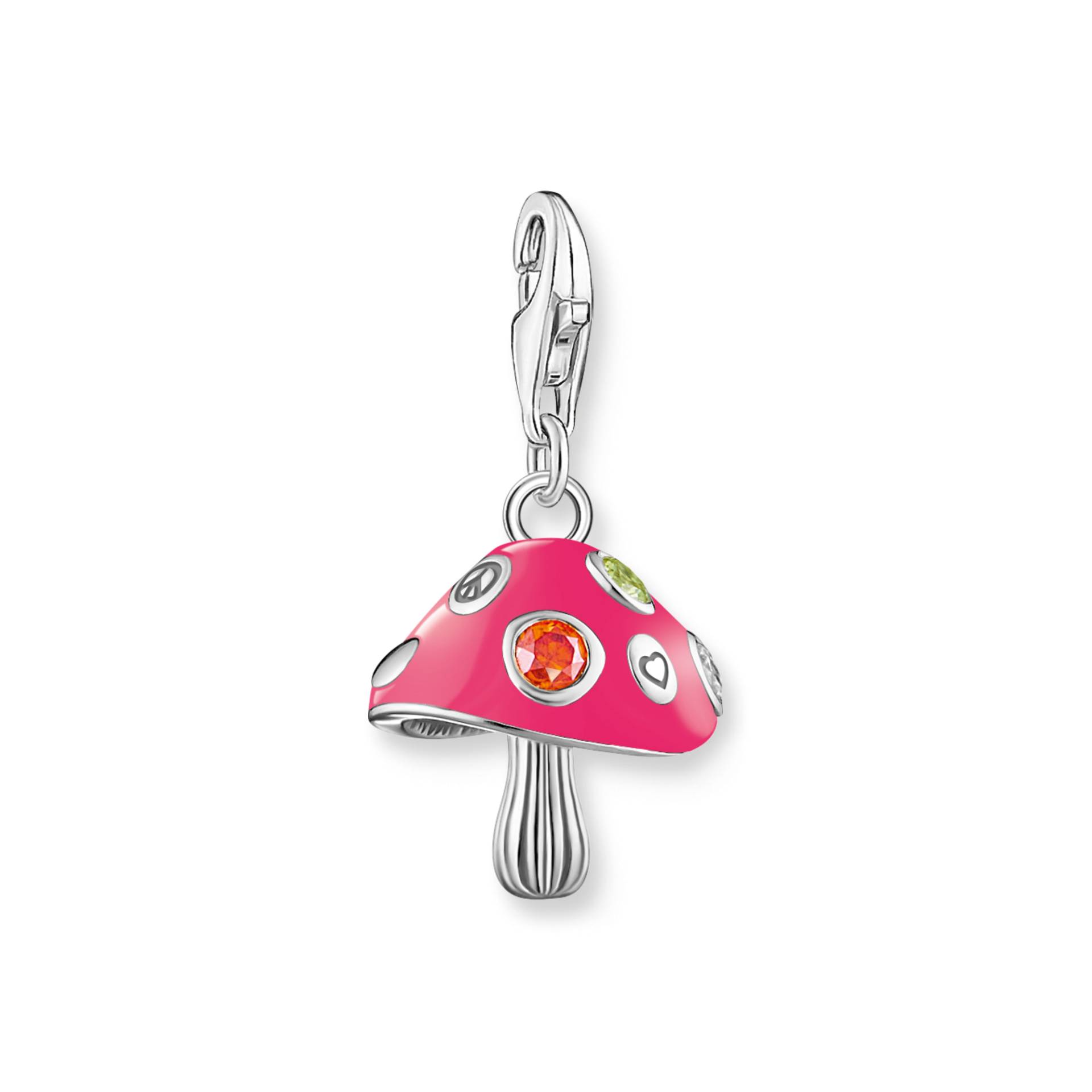 Thomas Sabo Charm-Anhänger bunter Pilz Silber mehrfarbig 2211-845-7 von Thomas Sabo