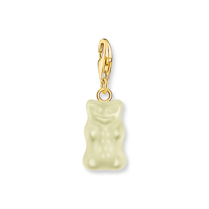 Thomas Sabo Charm-Goldbären-Anhänger in Weiß vergoldet weiß 2188-413-14 von Thomas Sabo