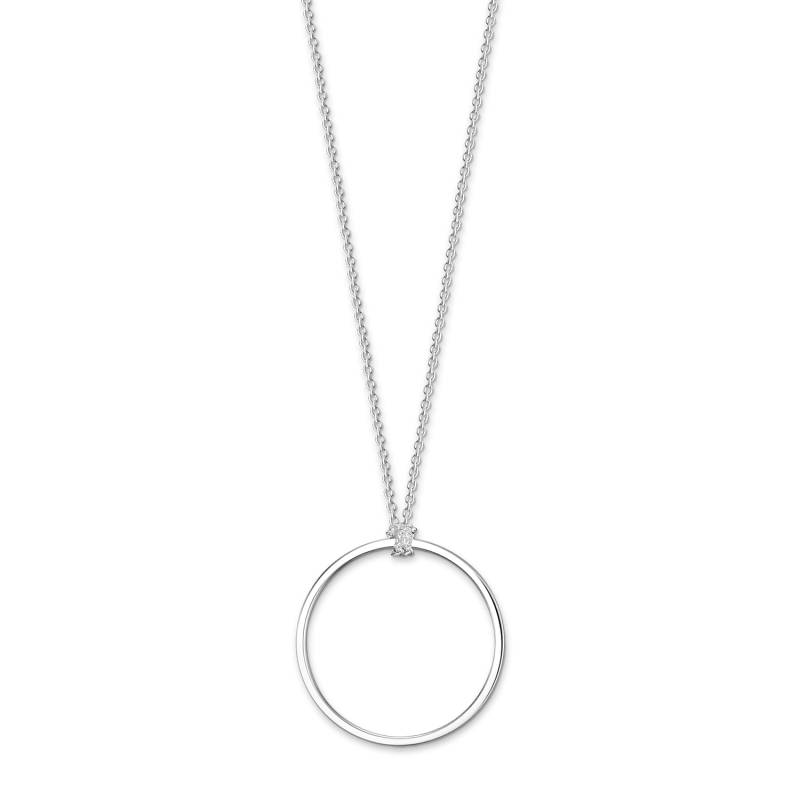 Thomas Sabo Charm-Kette Kreis silber silberfarben X0252-001-21-L90 von Thomas Sabo