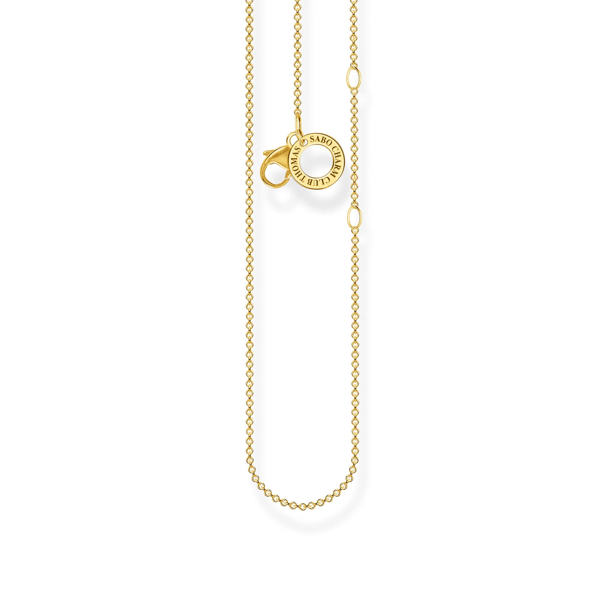 Thomas Sabo Charm-Kette gold Stärke 1 mm gelbgoldfarben X0278-413-39-L45V von Thomas Sabo