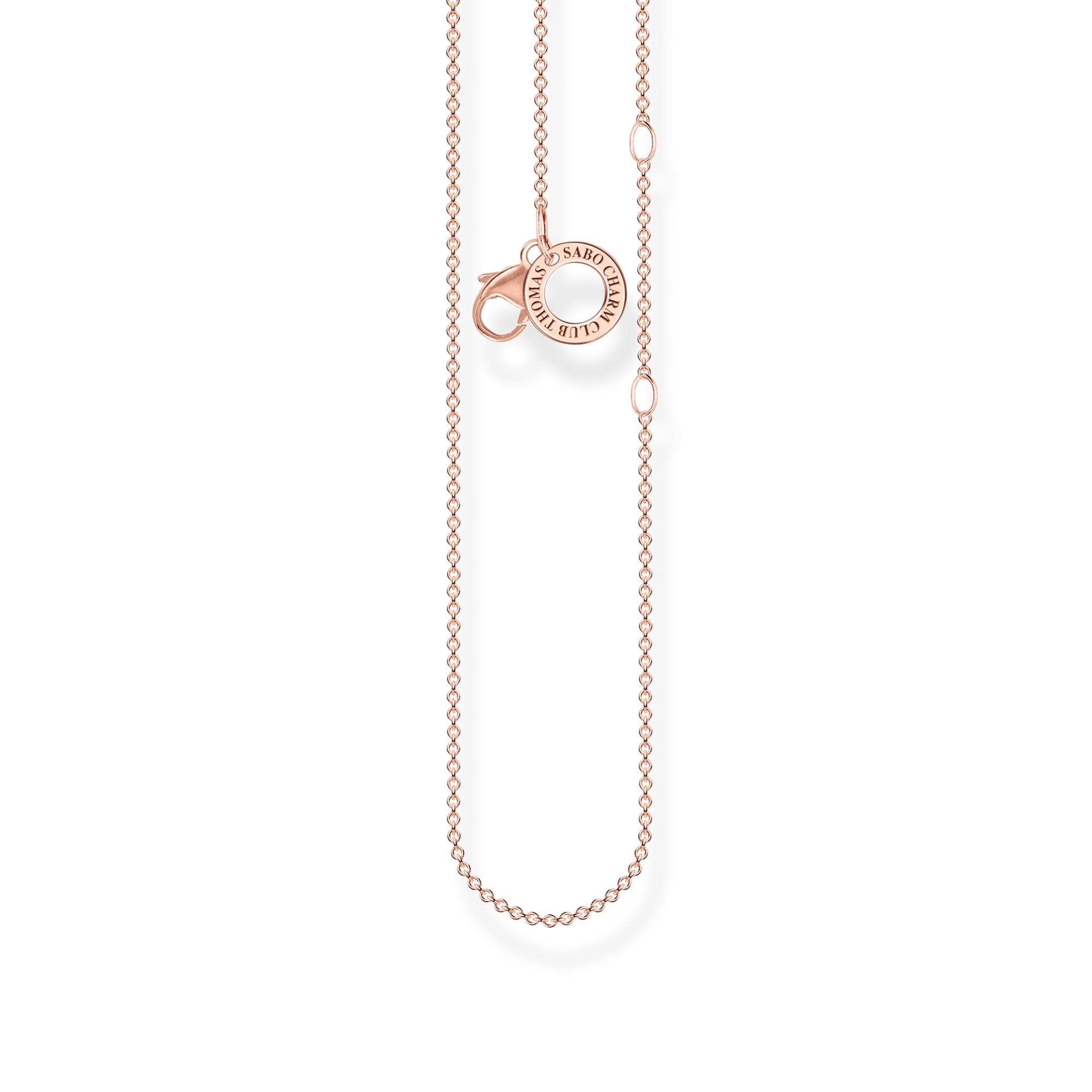 Thomas Sabo Charm-Kette roségold Stärke 1 mm roségoldfarben X0278-415-40-L38V von Thomas Sabo