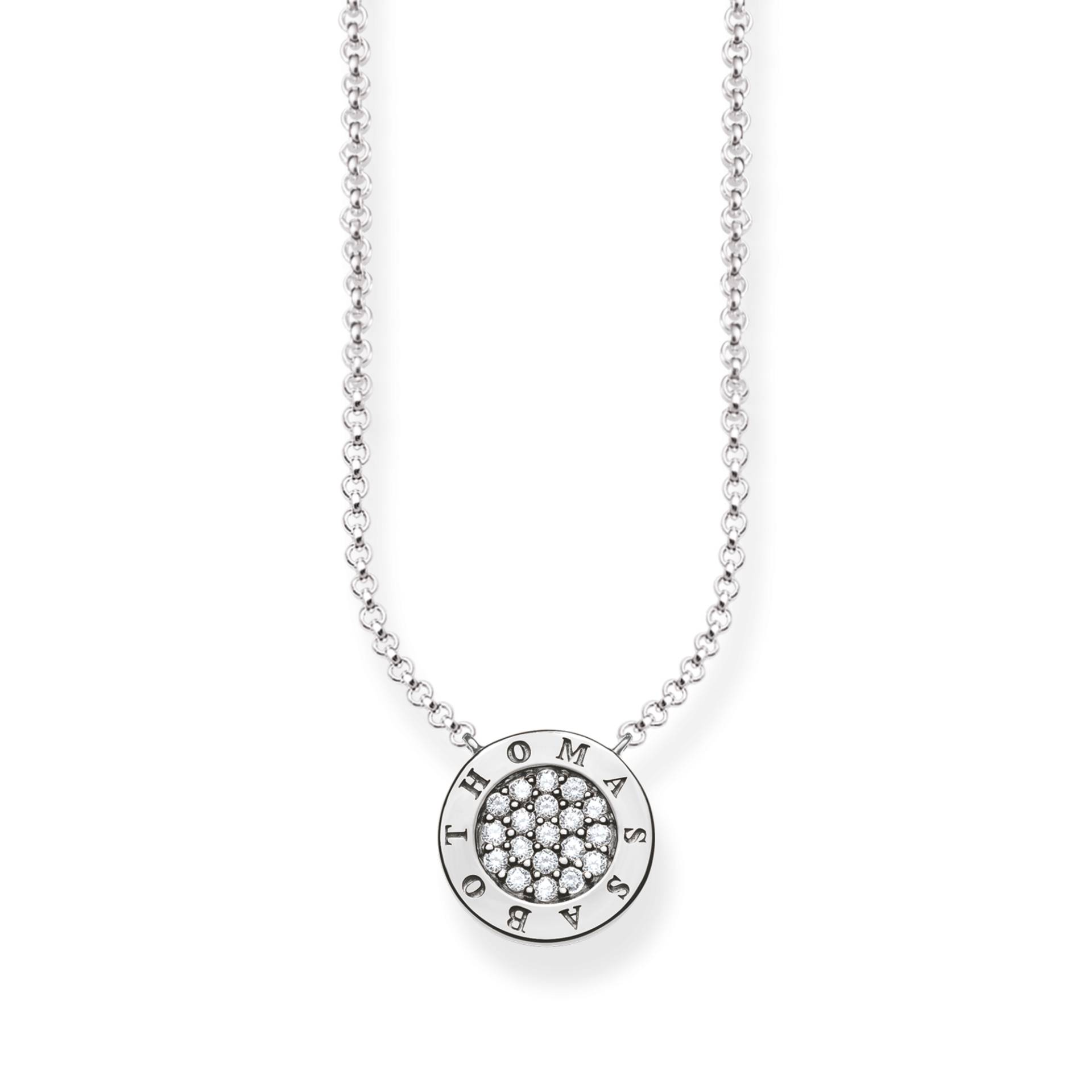 Thomas Sabo Collier klassisch Pavé weiß KE1493-051-14-L45V Thomas Sabo Collier klassisch Pavé weiß KE1493-051-14-L45V von Thomas Sabo