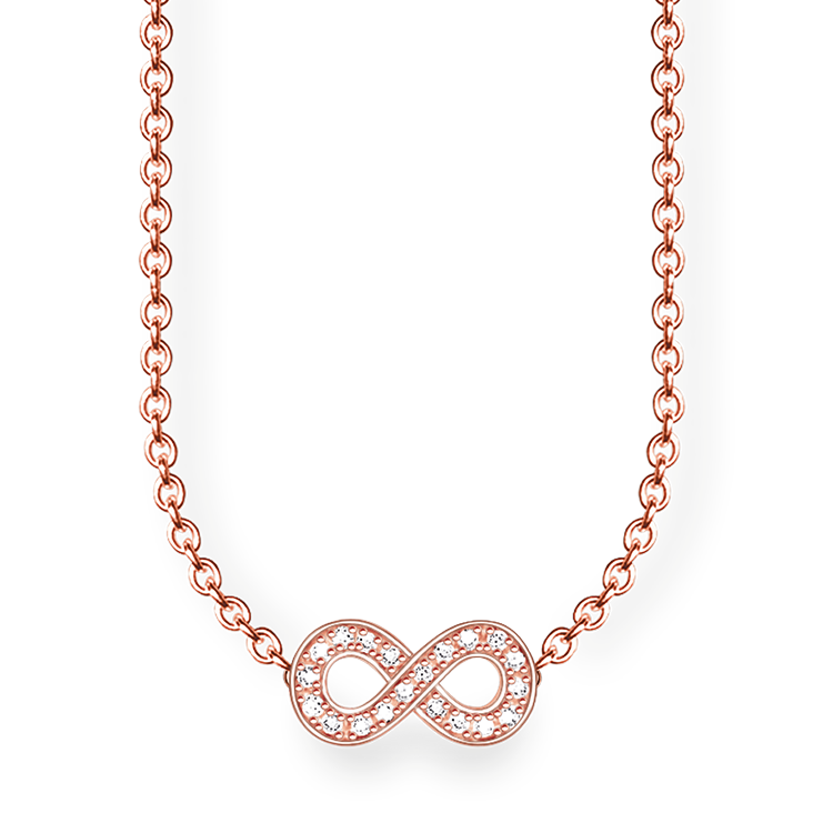 Thomas Sabo Collier weiß D_KE0001-923-14-L45V von Thomas Sabo