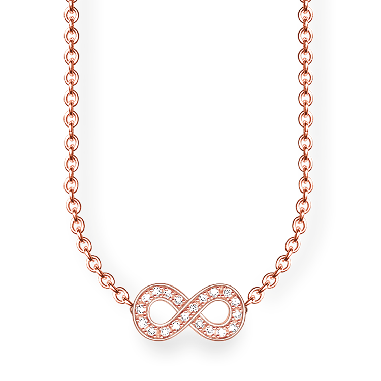 Thomas Sabo Collier weiß D_KE0001-923-14-L45V von Thomas Sabo