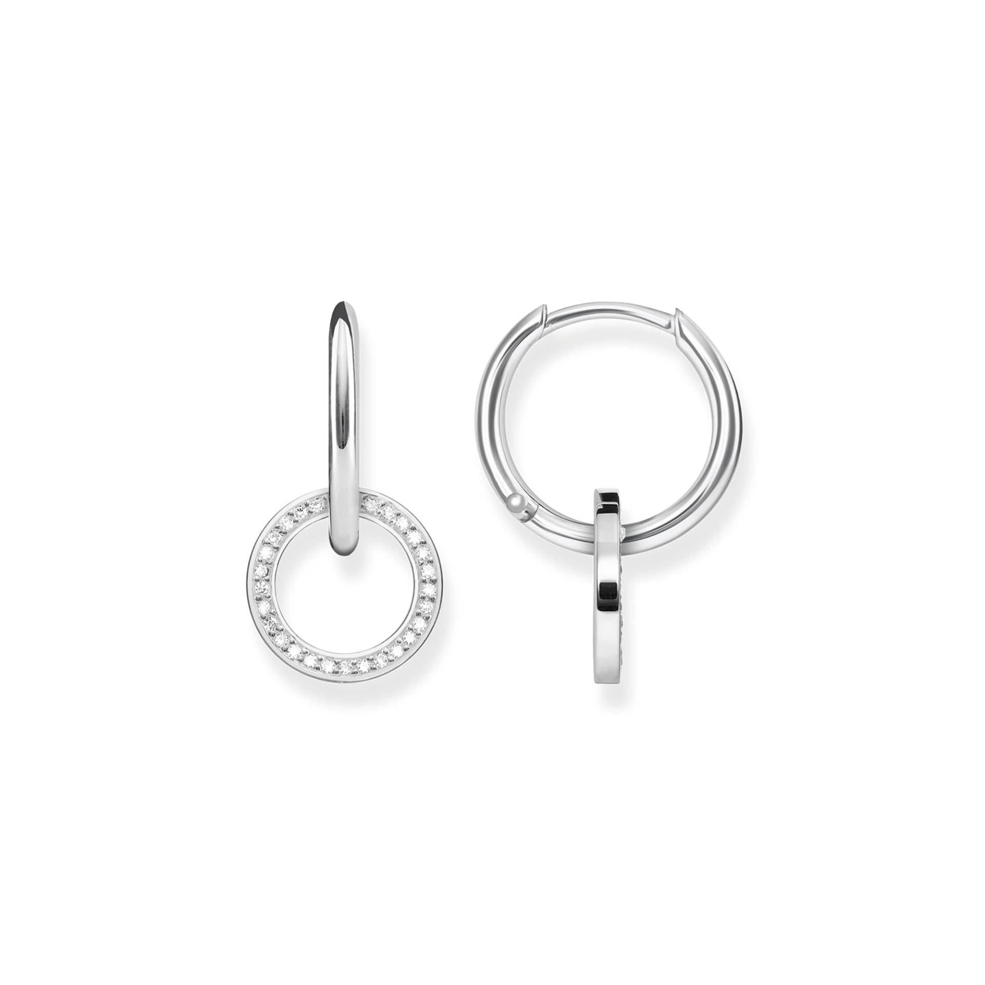 Thomas Sabo Creolen Kreis weiß CR620-051-14 von Thomas Sabo