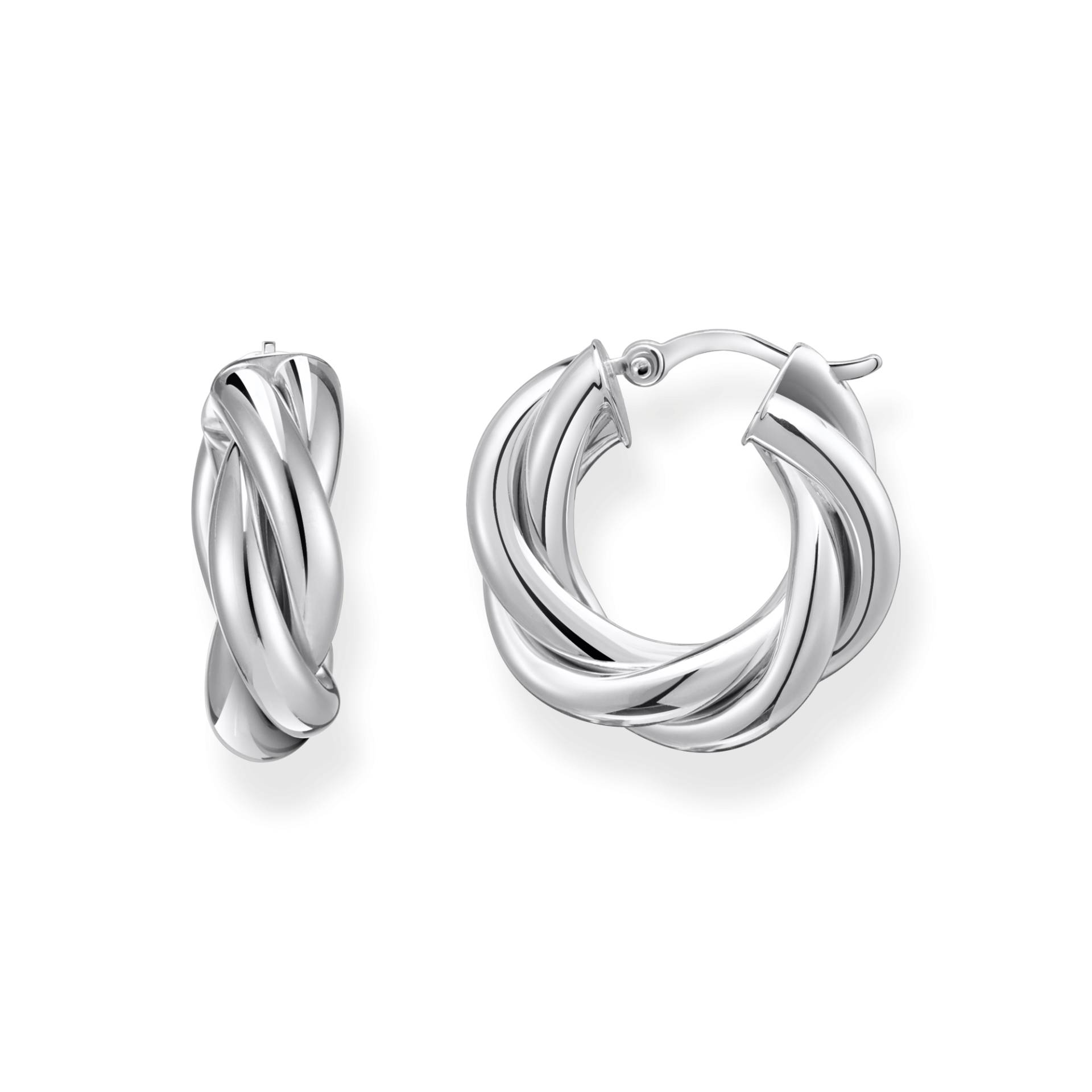 Thomas Sabo Creolen gedrehtes Design Silber silberfarben CR742-001-21 Thomas Sabo Creolen gedrehtes Design Silber silberfarben CR742-001-21 von Thomas Sabo