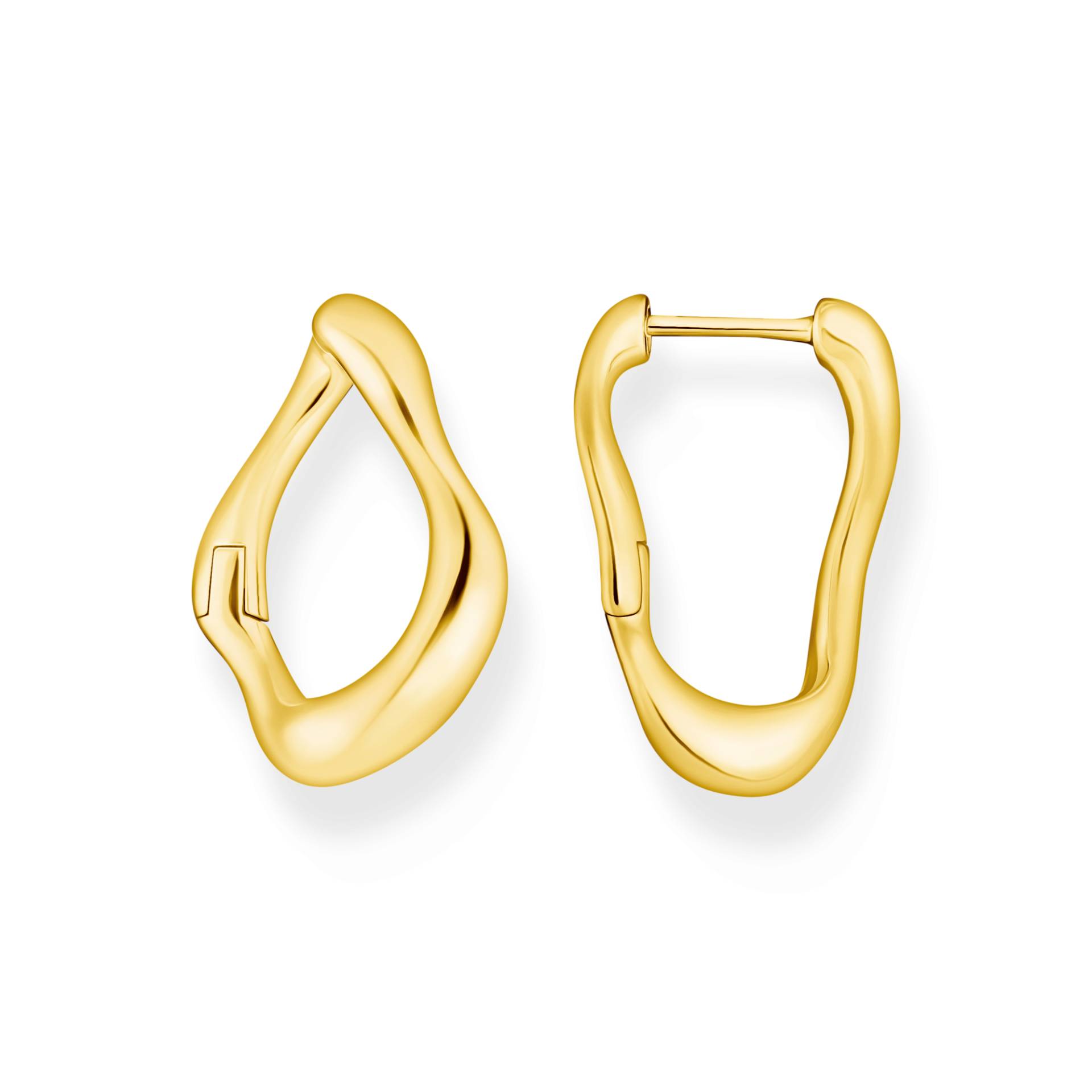 Thomas Sabo Creolen klein Natural Beauty vergoldet gelbgoldfarben CR754-413-39 Thomas Sabo Creolen klein Natural Beauty vergoldet gelbgoldfarben CR754-413-39 von Thomas Sabo