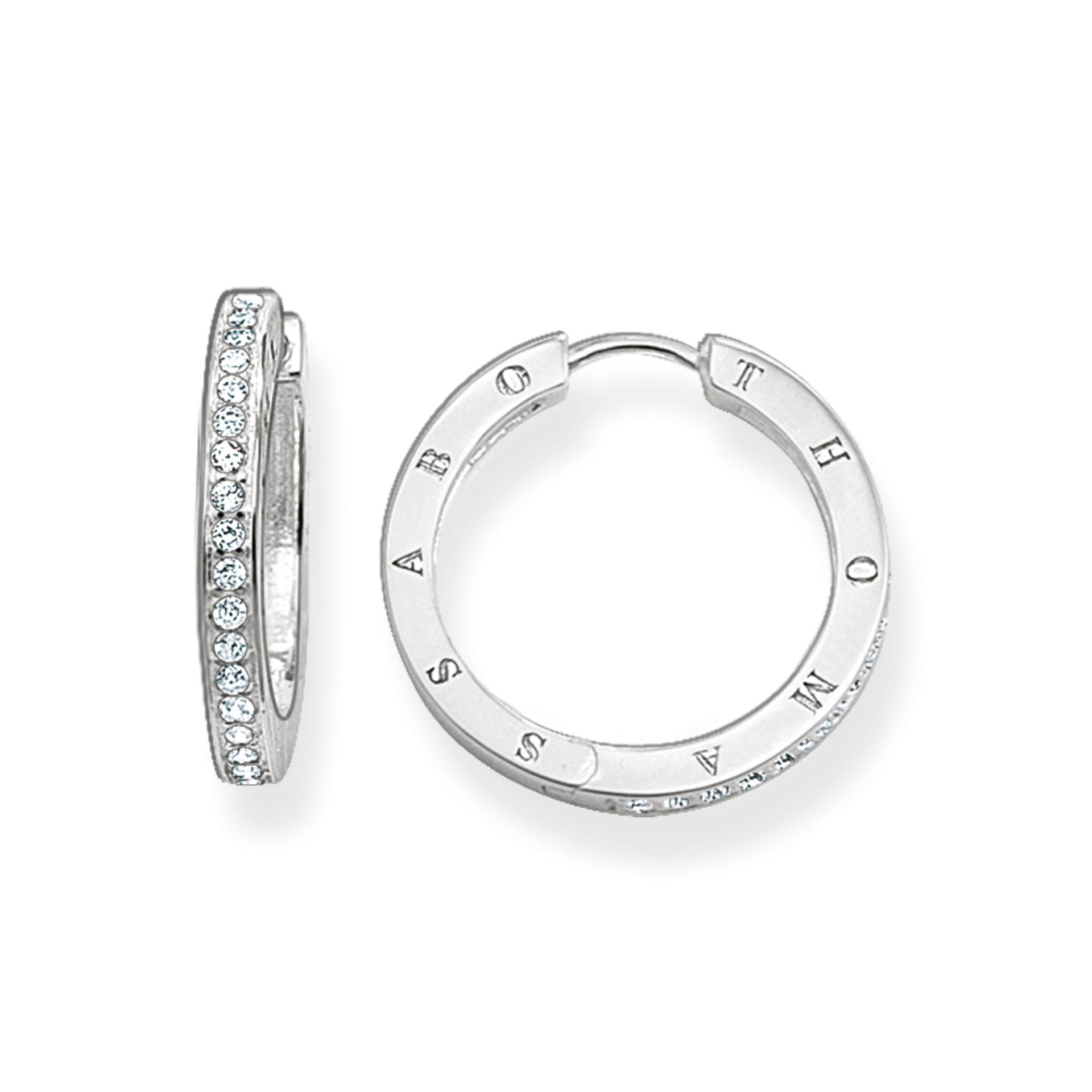 Thomas Sabo Creolen weiß CR528-051-14 Thomas Sabo Creolen weiß CR528-051-14 von Thomas Sabo