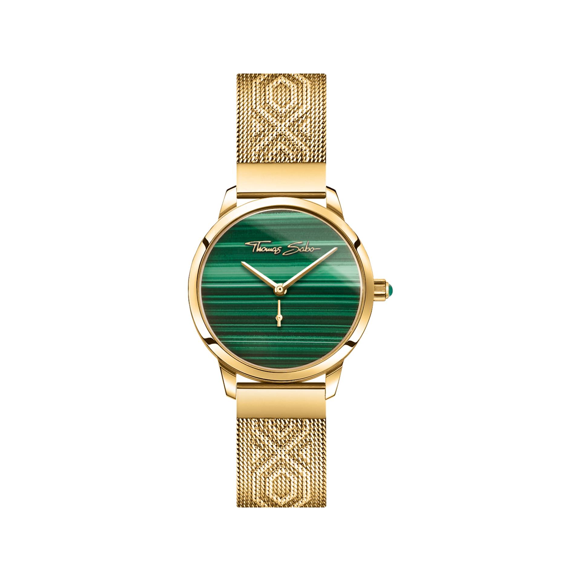 Thomas Sabo Damenuhr Garden Spirit Malachit gold grün WA0365-264-211-33 MM Thomas Sabo Damenuhr Garden Spirit Malachit gold grün WA0365-264-211-33 MM von Thomas Sabo