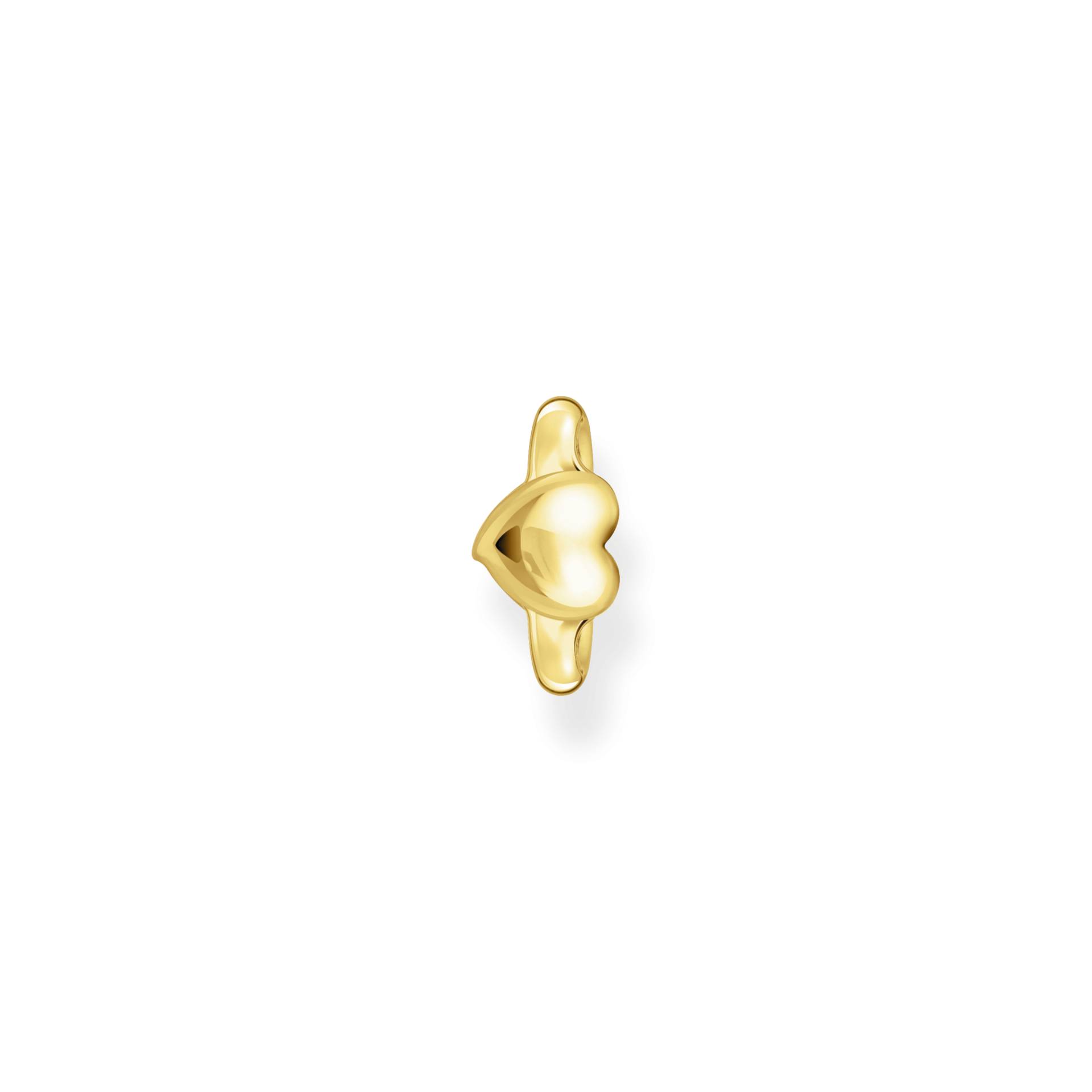 Thomas Sabo Earcuff in Herzform vergoldet gelbgoldfarben EC0028-413-39 von Thomas Sabo