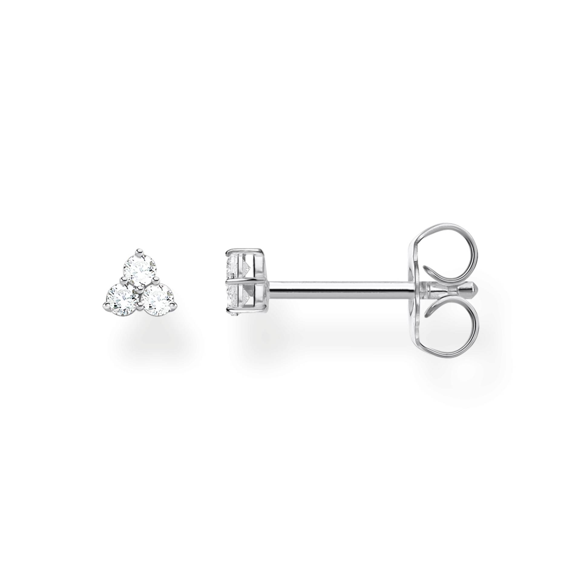 Thomas Sabo Einzel Ohrstecker weiße Steine silber weiß H2138-051-14 Thomas Sabo Einzel Ohrstecker weiße Steine silber weiß H2138-051-14 von Thomas Sabo