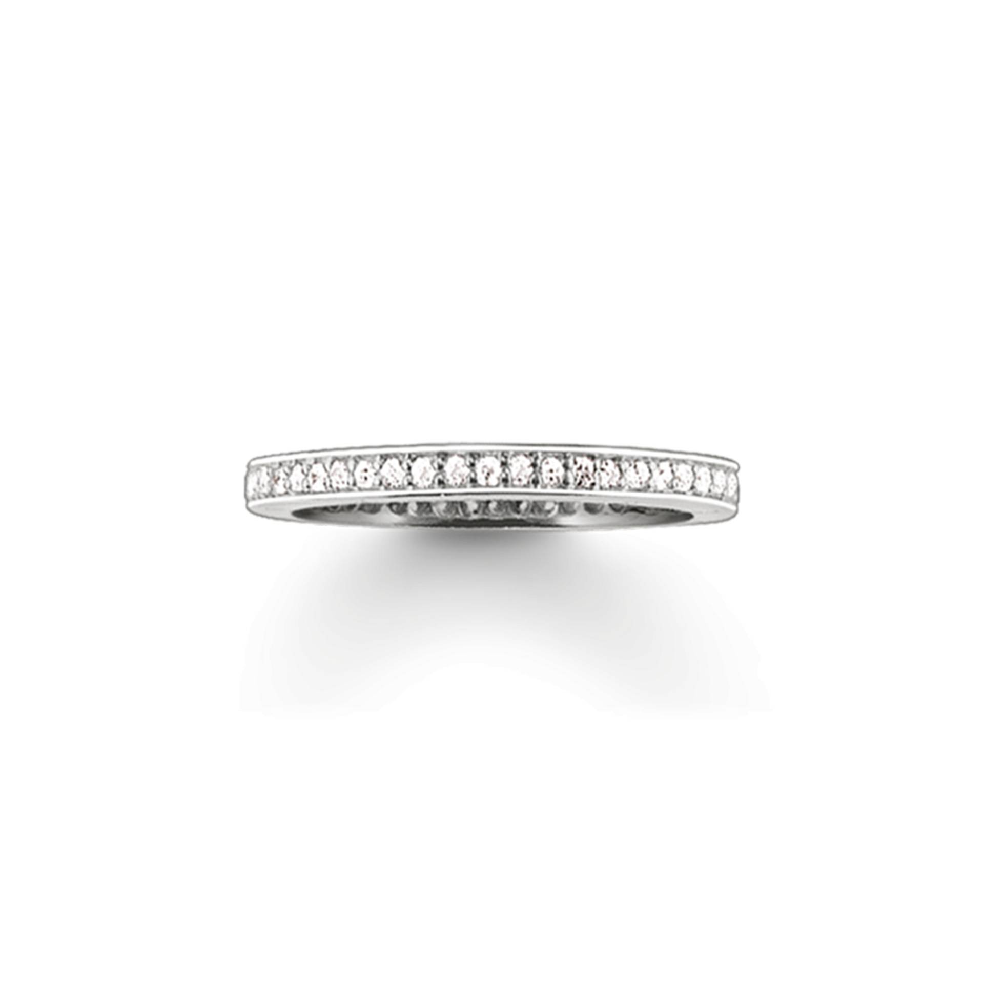 Thomas Sabo Eternityring Pavé weiß TR1983-051-14-48 von Thomas Sabo