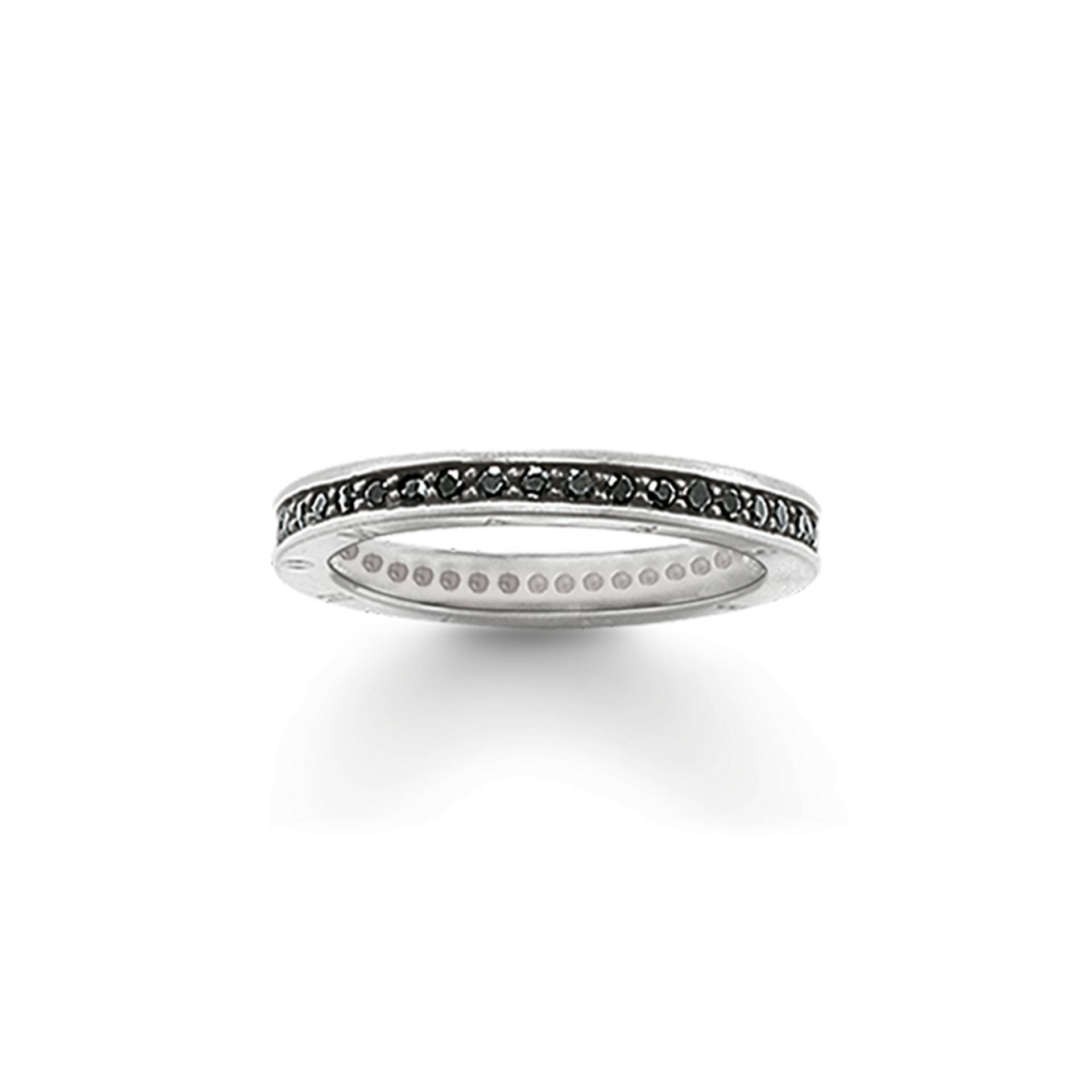 Thomas Sabo Eternityring klassisch schwarz schwarz TR1700-051-11-48 von Thomas Sabo