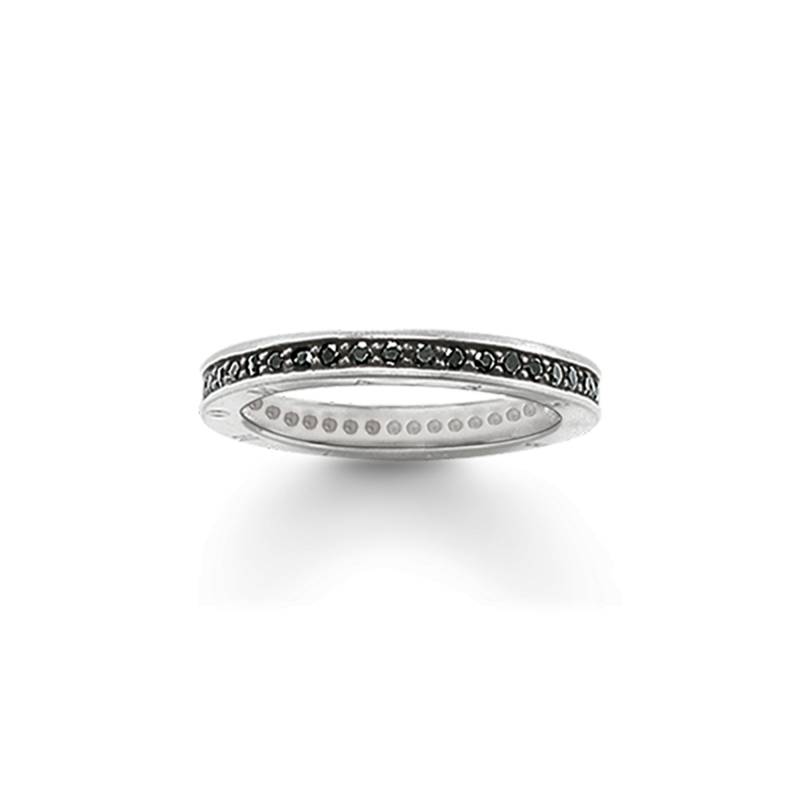 Thomas Sabo Eternityring klassisch schwarz schwarz TR1700-051-11-48 von Thomas Sabo