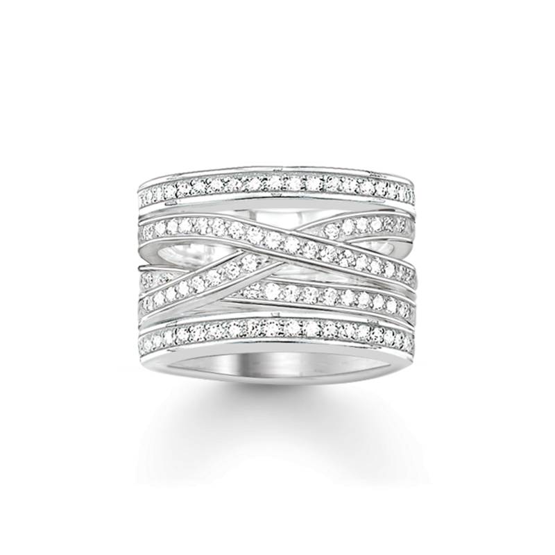 Thomas Sabo Eternityring weiß TR2013-051-14-52 von Thomas Sabo