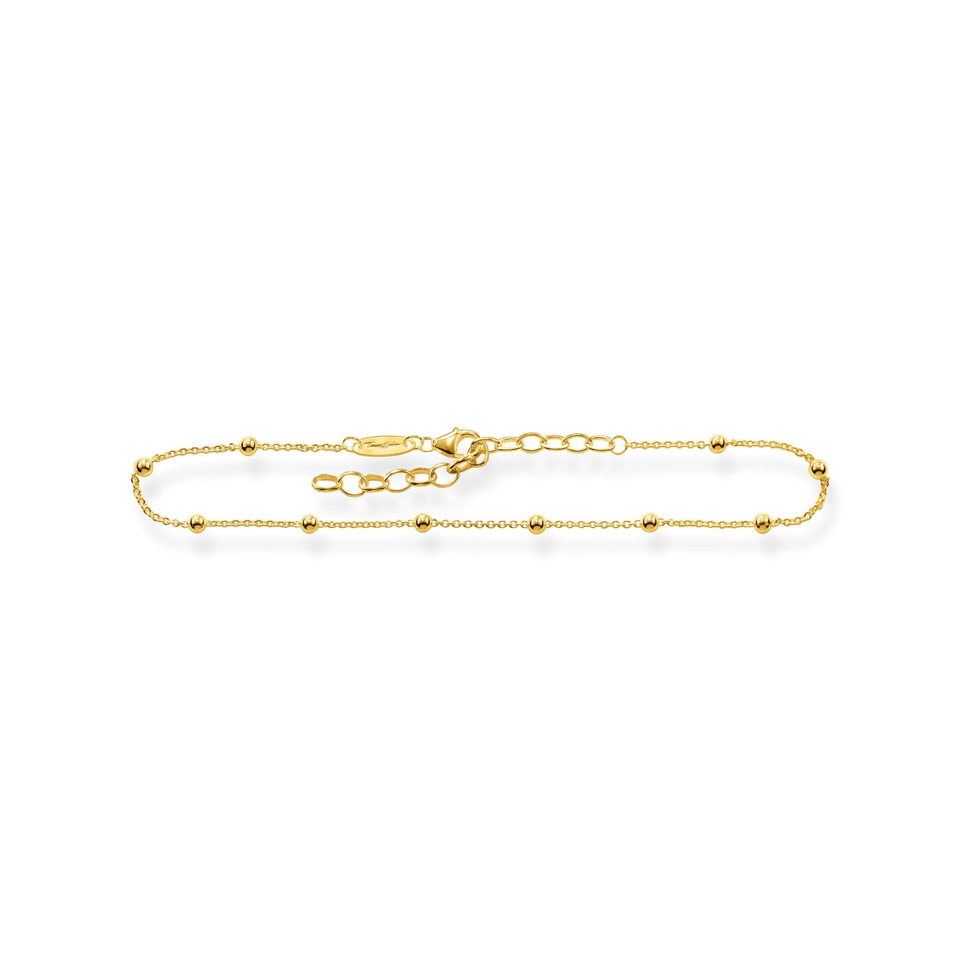 Thomas Sabo Fußkette Dots gold gelbgoldfarben AK0002-413-39-L27V von Thomas Sabo