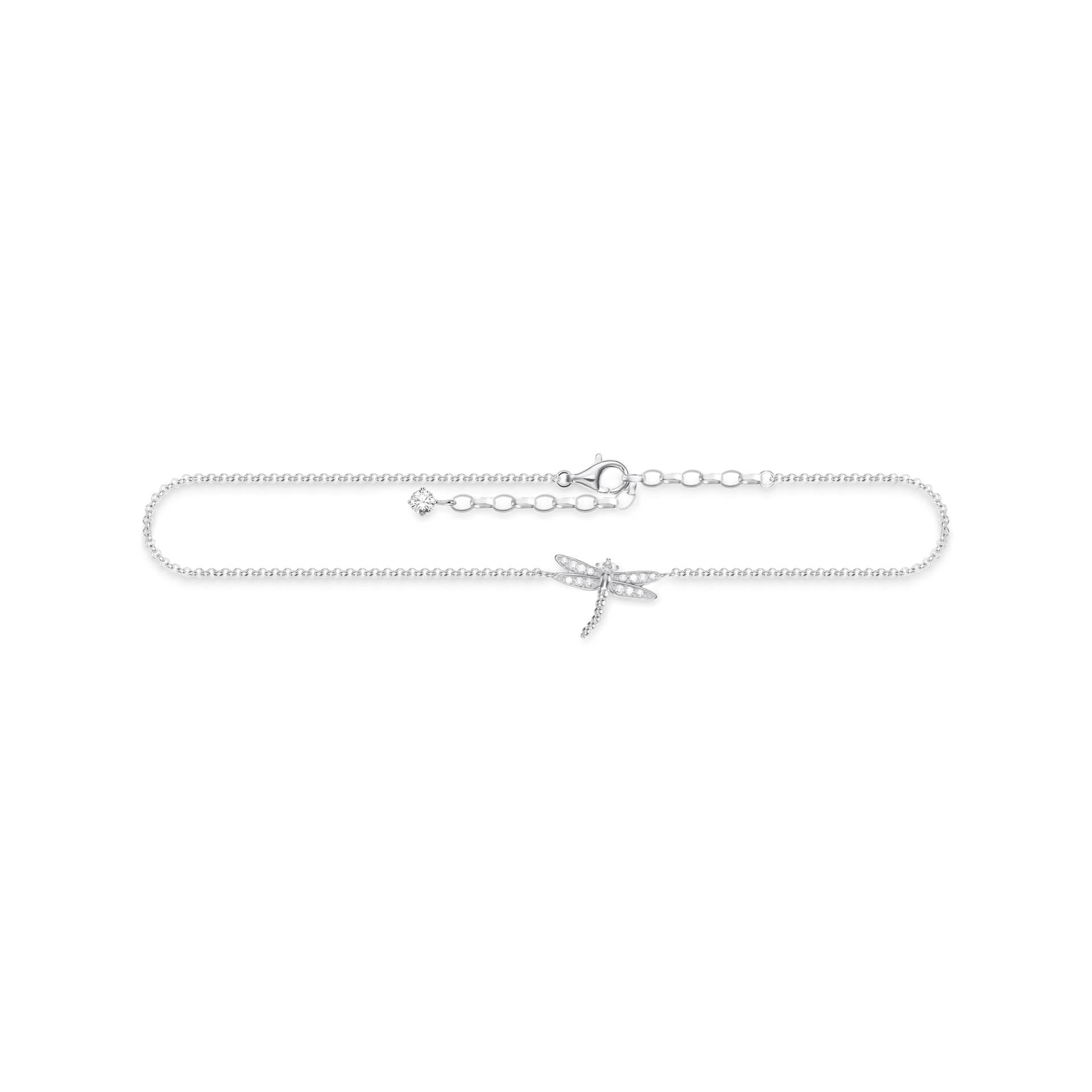 Thomas Sabo Fußkette Libelle weiß AK0010-051-14-L27V von Thomas Sabo