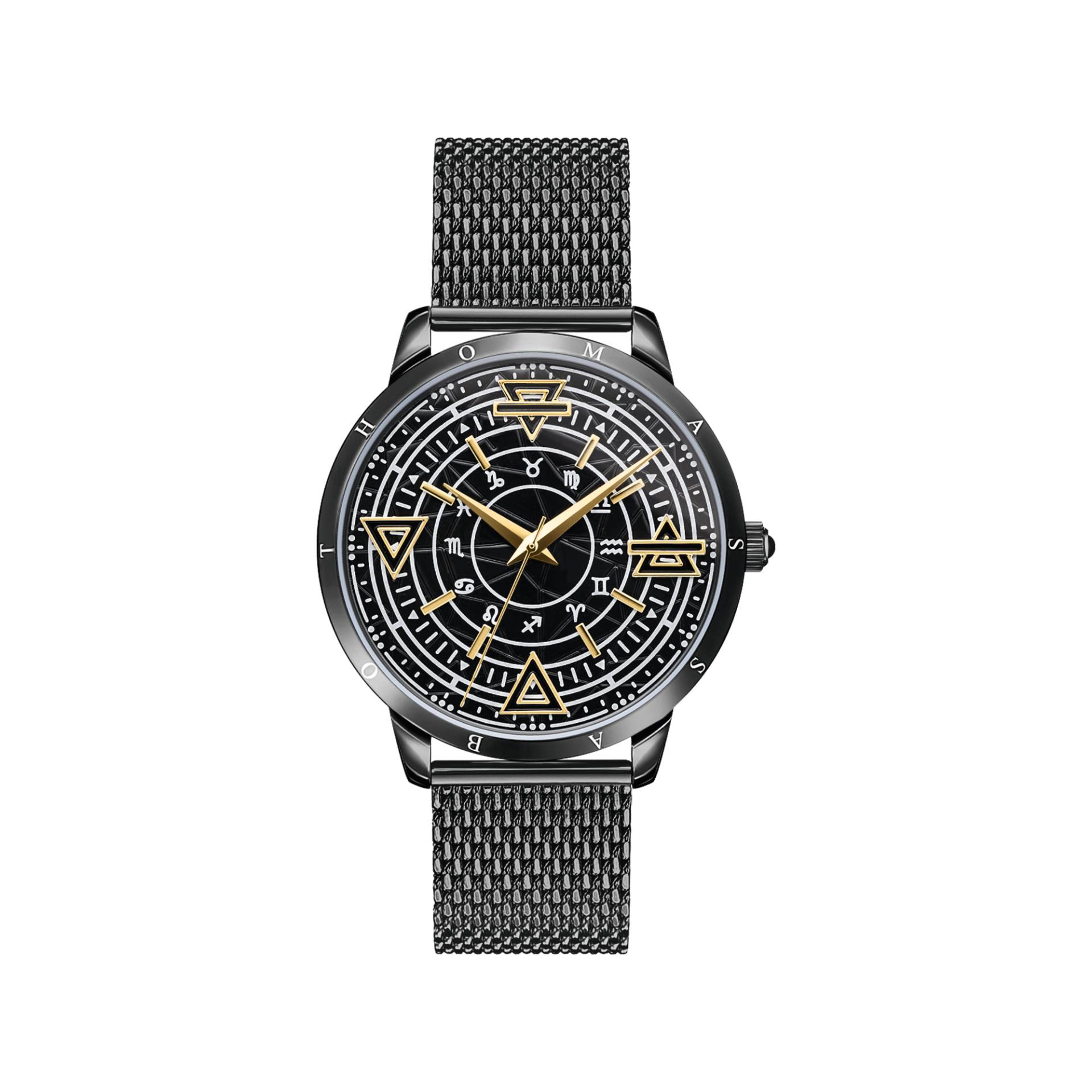 Thomas Sabo Herrenuhr Elements of Nature schwarz schwarz WA0389-202-203-42 MM von Thomas Sabo