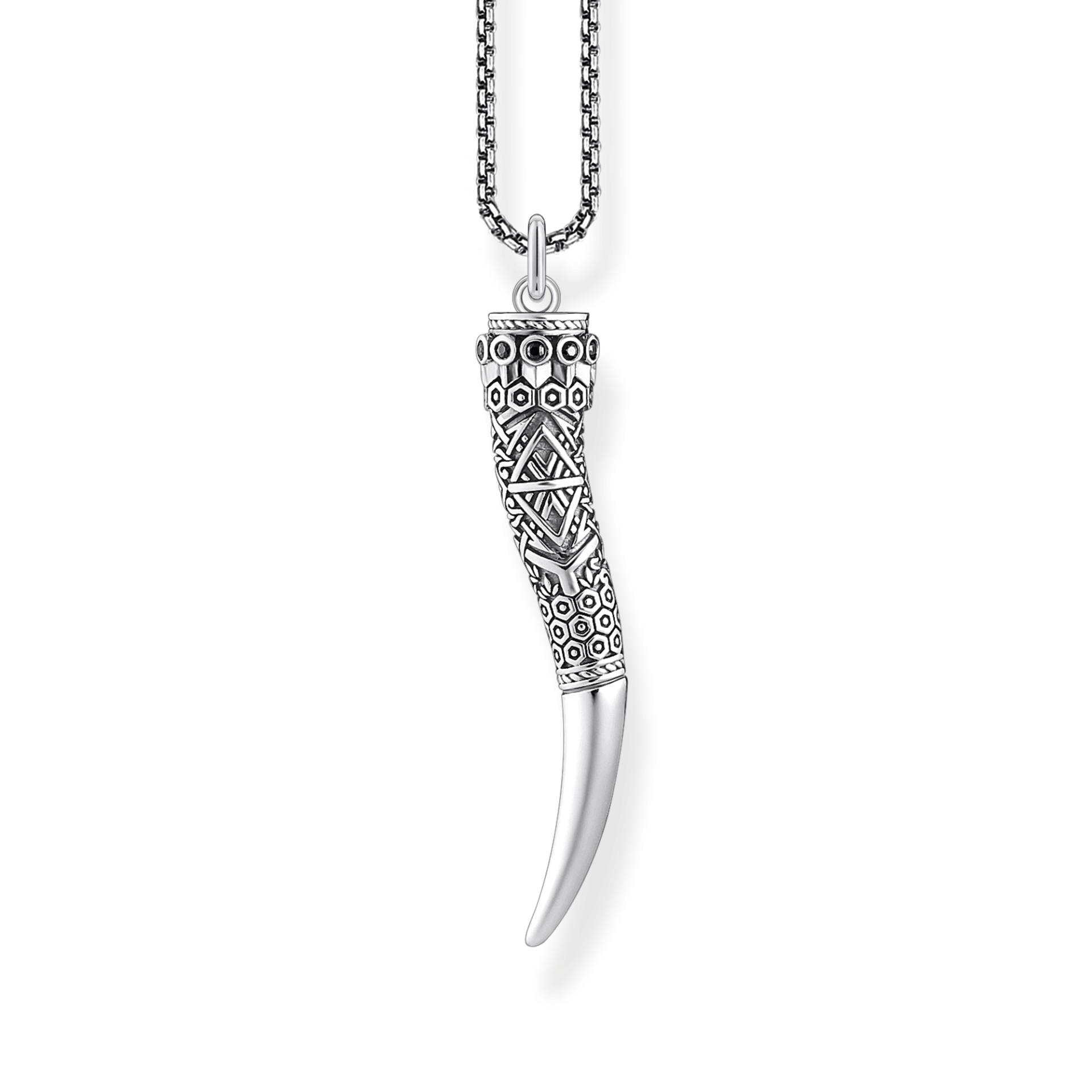 Thomas Sabo Kette Akanthus Horn schwarz KE1995-643-11-L50V Thomas Sabo Kette Akanthus Horn schwarz KE1995-643-11-L50V von Thomas Sabo