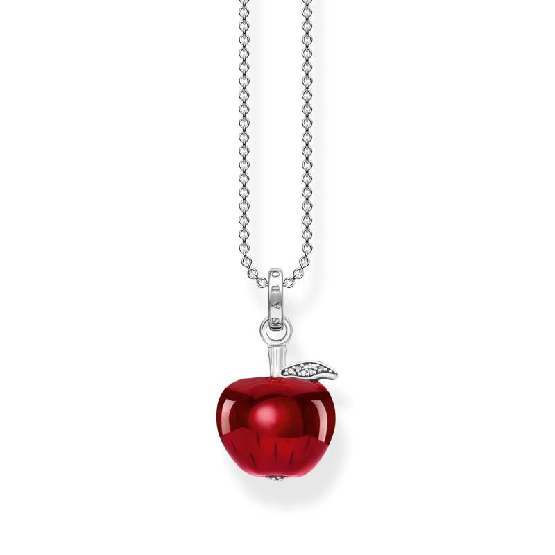 Thomas Sabo Kette mit rotem Apfel Silber rot KE1991-691-10-L45V von Thomas Sabo