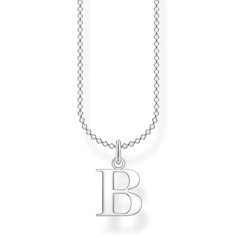 Thomas Sabo Kette Buchstabe B silberfarben KE2011-001-21-L45V von Thomas Sabo