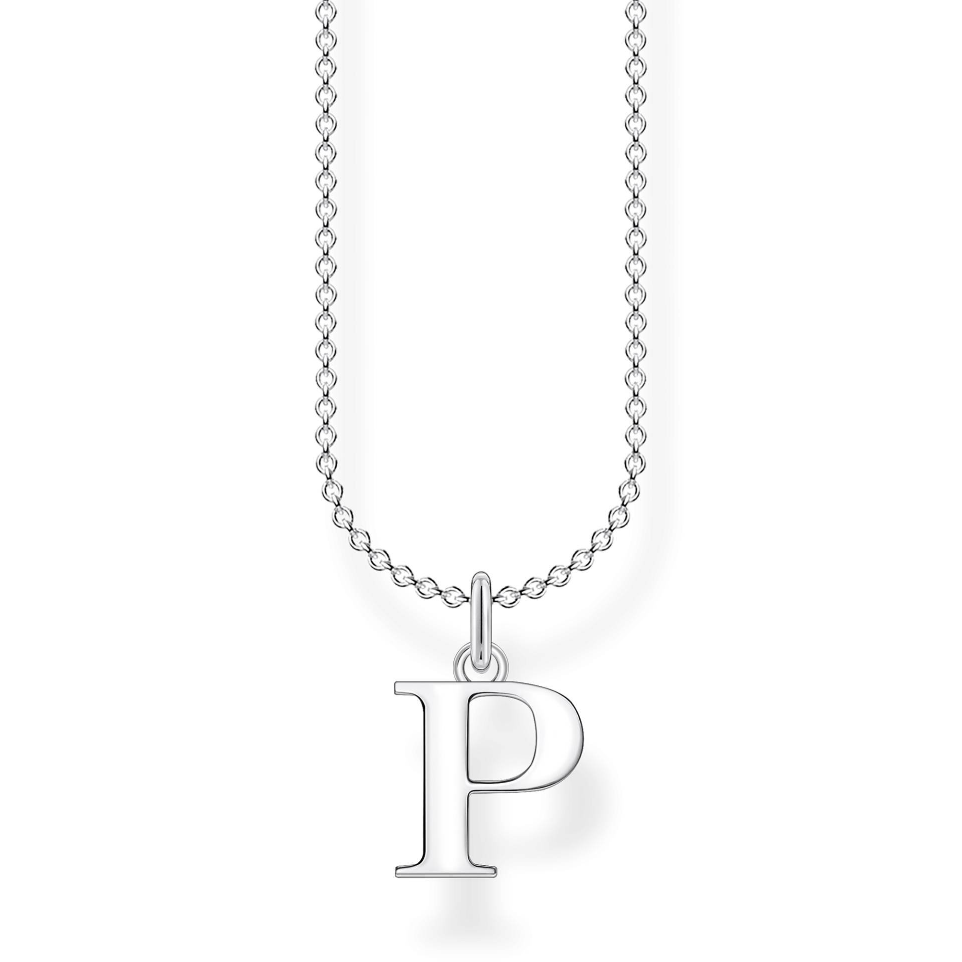 Thomas Sabo Kette Buchstabe P silberfarben KE2025-001-21-L45V Thomas Sabo Kette Buchstabe P silberfarben KE2025-001-21-L45V von Thomas Sabo
