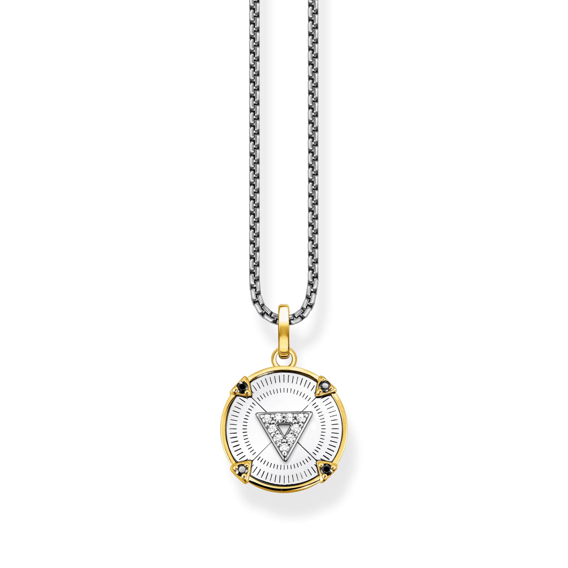 Thomas Sabo Kette Elements of Nature gold mehrfarbig KE2151-849-7-L50V von Thomas Sabo