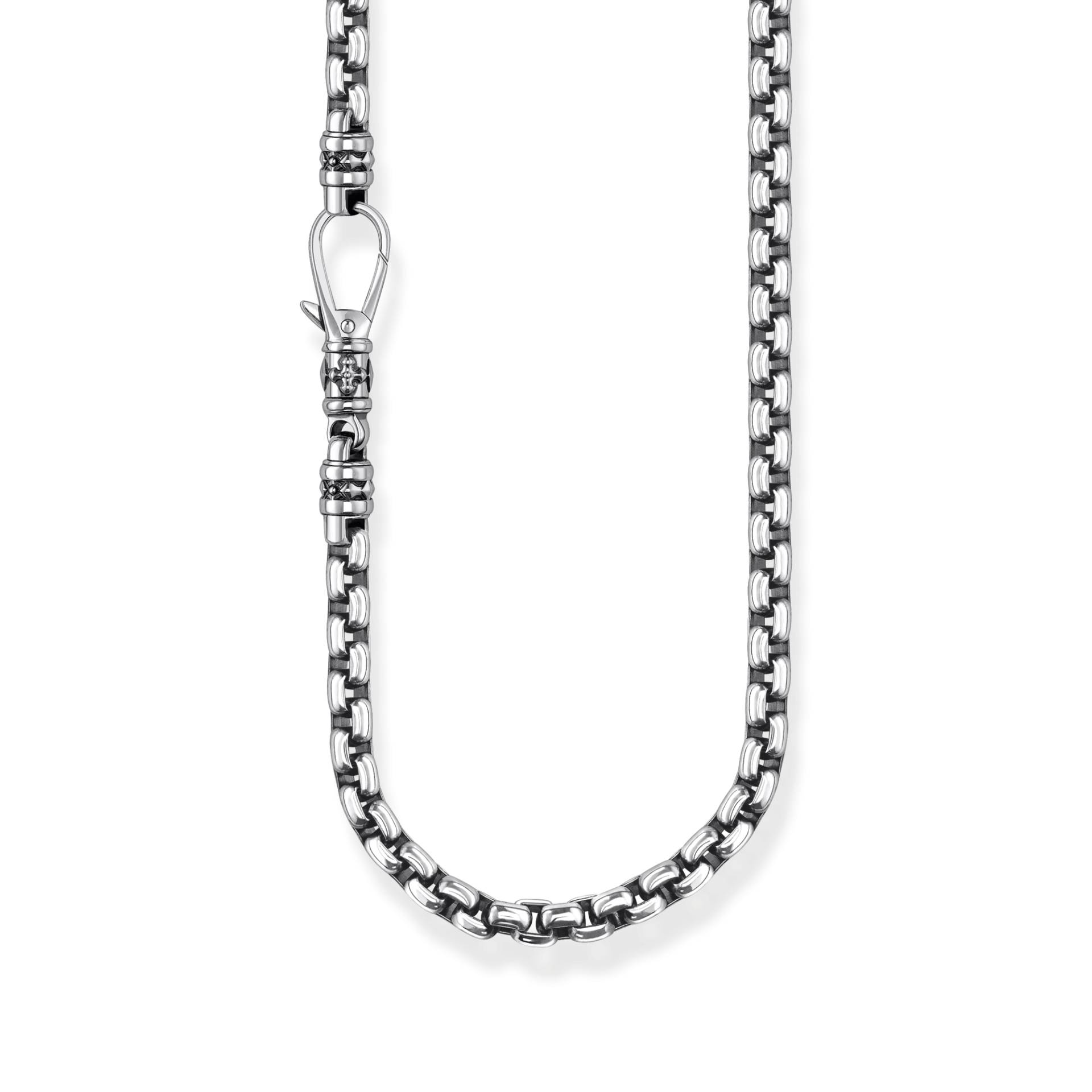 Thomas Sabo Kette Glieder Kreuz silber Stärke 5 mm silberfarben KE2080-637-21-L55 von Thomas Sabo