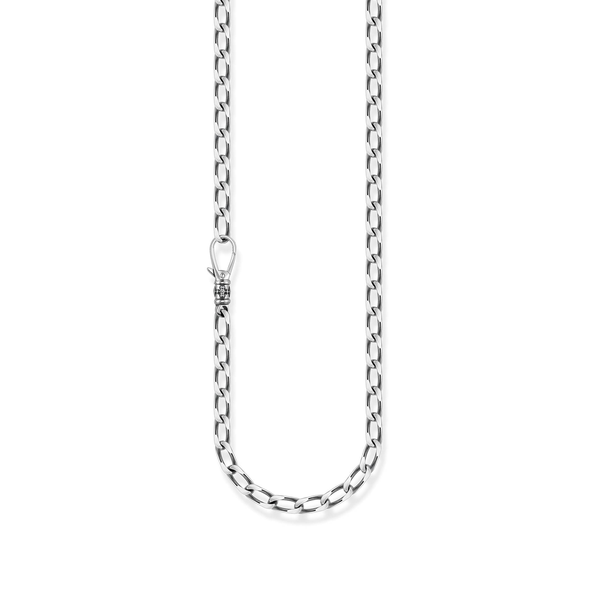 Thomas Sabo Kette Glieder Kreuz silber Stärke 5 mm silberfarben KE2081-637-21-L55 von Thomas Sabo