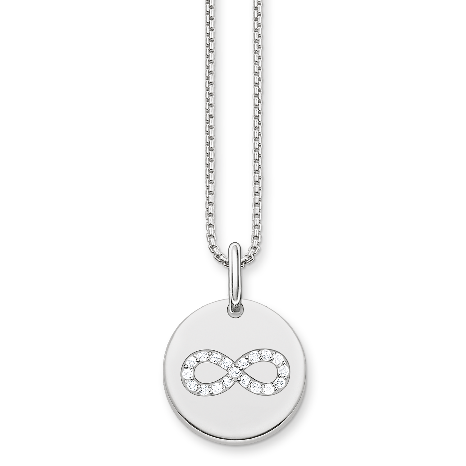 Thomas Sabo Kette Infinity Coin weiß SET0387-051-14-L42V von Thomas Sabo