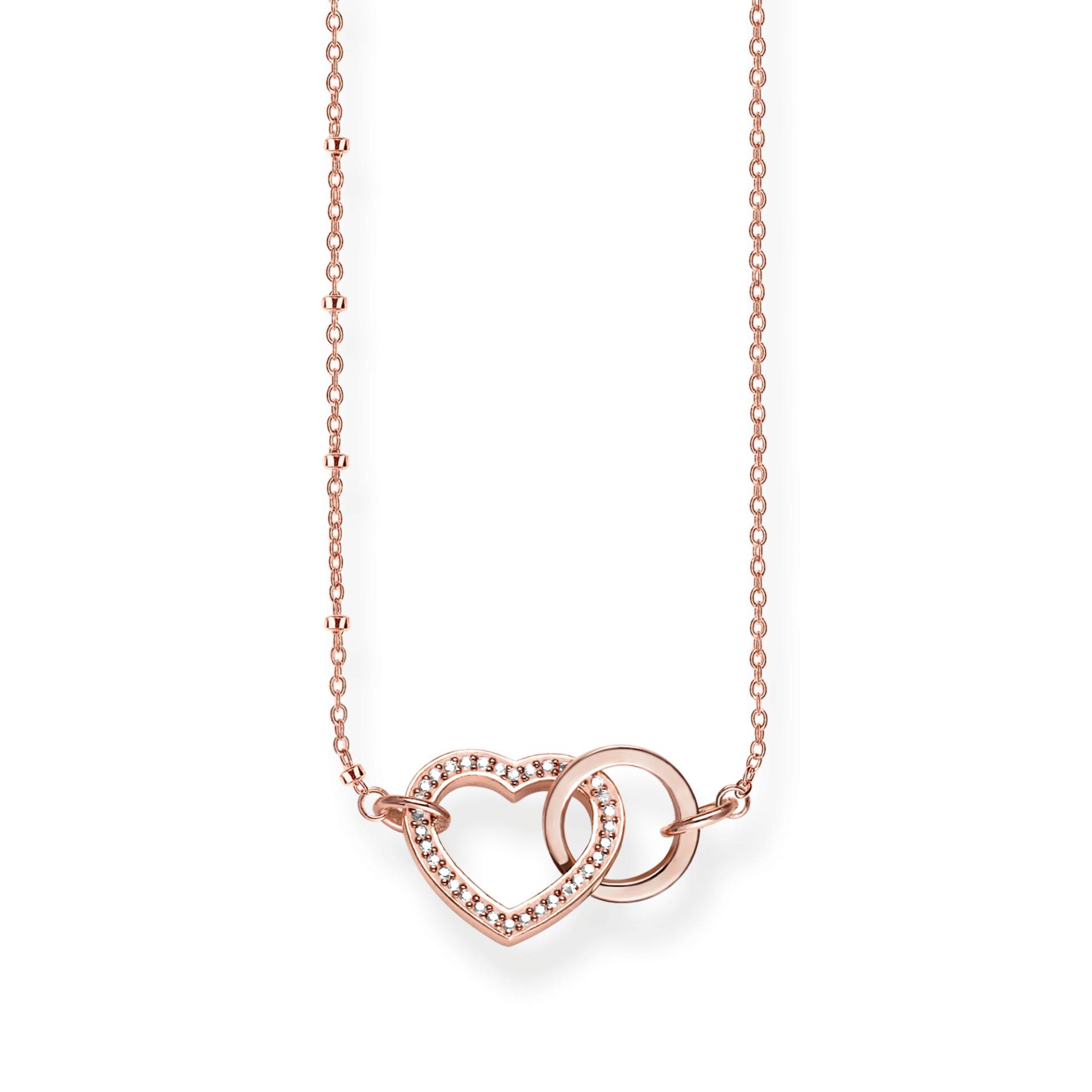 Thomas Sabo Kette Together Forever Herz weiß KE1731-416-14-L50V Thomas Sabo Kette Together Forever Herz weiß KE1731-416-14-L50V von Thomas Sabo