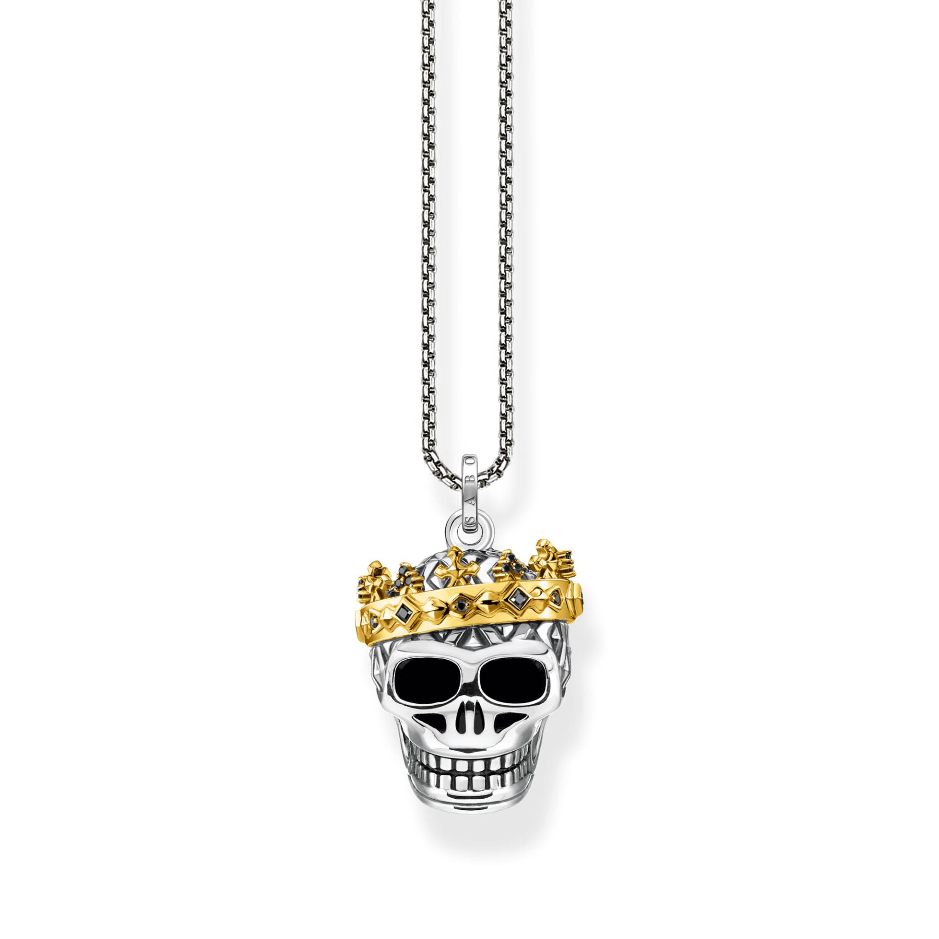 Thomas Sabo Kette Totenkopf Krone mehrfarbig KE1993-849-7-L50V von Thomas Sabo