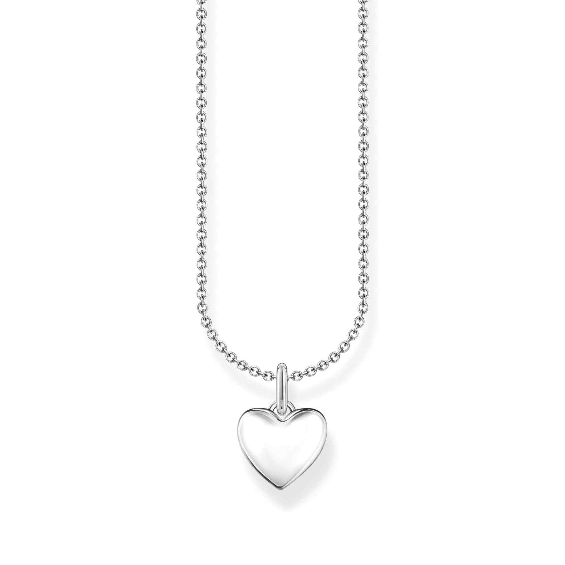 Thomas Sabo Kette mit Herz-Anhänger Silber silberfarben KE2234-001-21-L45V von Thomas Sabo