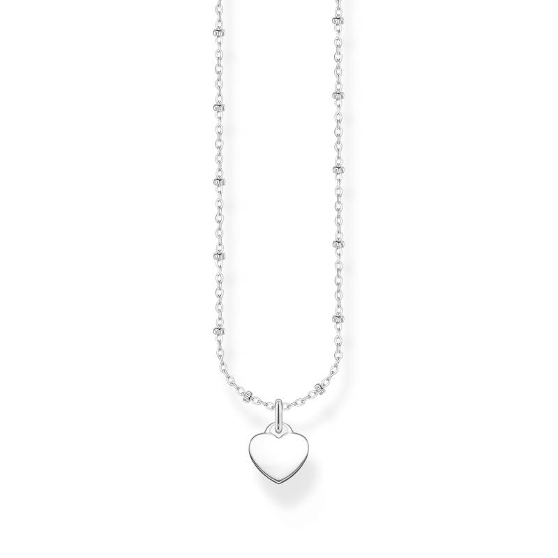 Thomas Sabo Kette mit Herz-Anhänger Silber silberfarben KE2287-001-21-L45V von Thomas Sabo