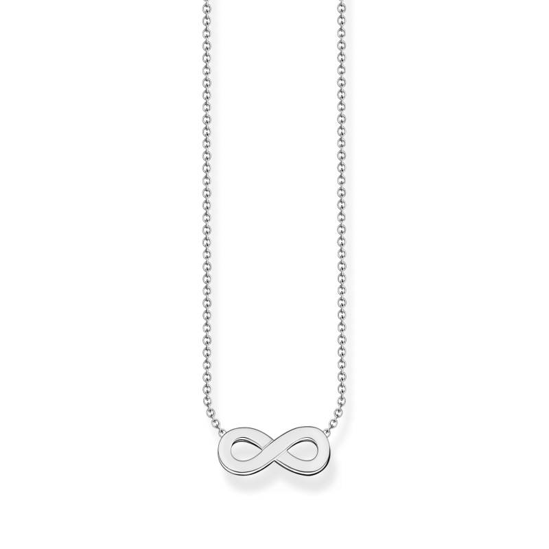 Thomas Sabo Kette mit Infinity-Anhänger Silber silberfarben KE2221-001-21-L45V von Thomas Sabo