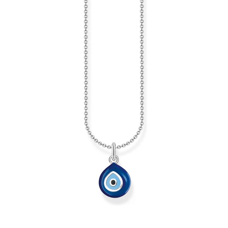 Thomas Sabo Kette mit blauem Nazar-Auge-Anhänger Silber blau KE2218-007-1-L45V von Thomas Sabo