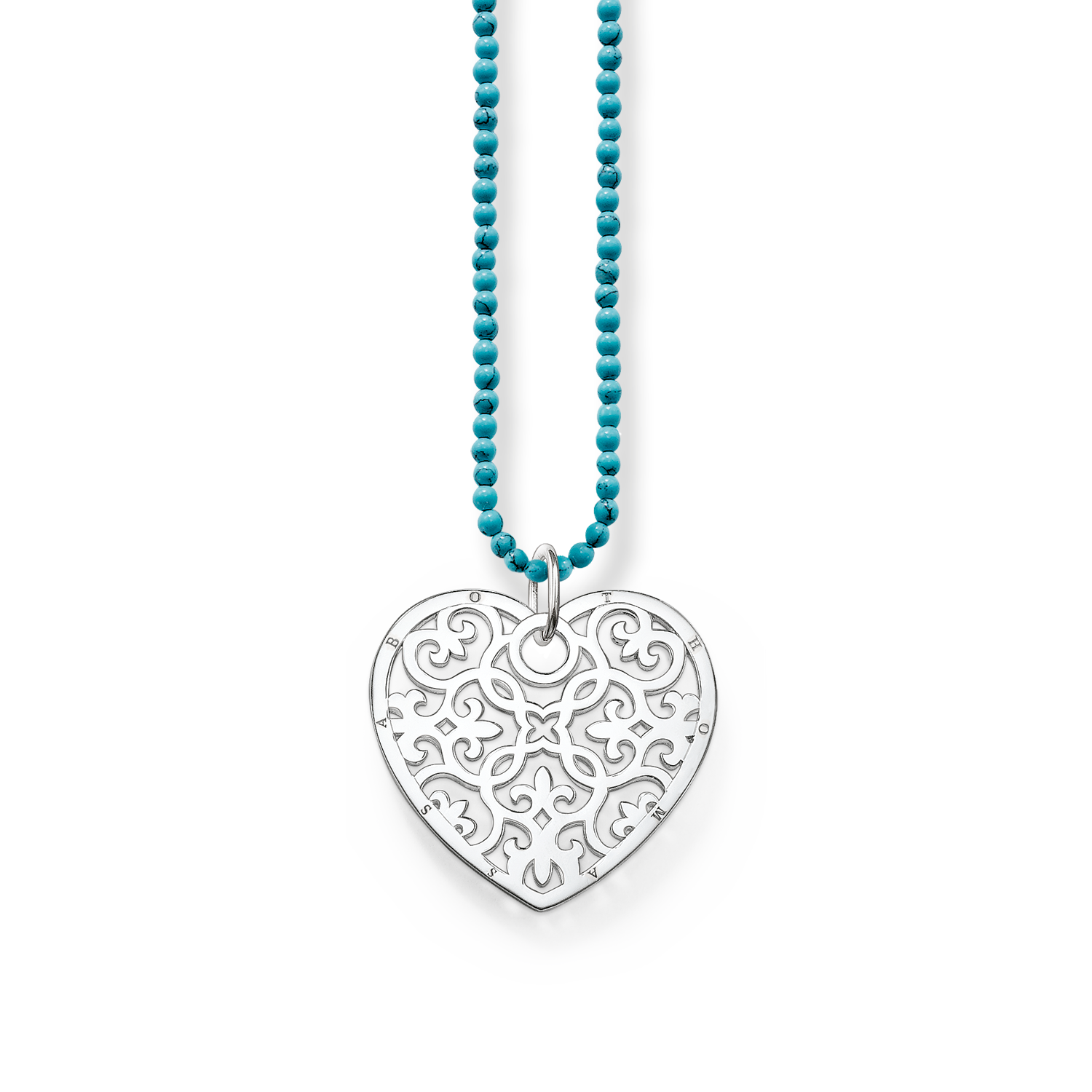 Thomas Sabo Kette türkis SET0413-404-17-L70 von Thomas Sabo