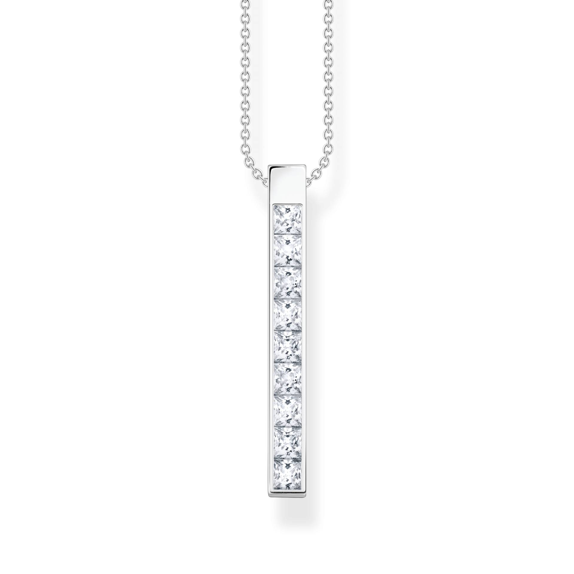 Thomas Sabo Kette weiße Steine silber weiß KE2146-051-14-L45V Thomas Sabo Kette weiße Steine silber weiß KE2146-051-14-L45V von Thomas Sabo