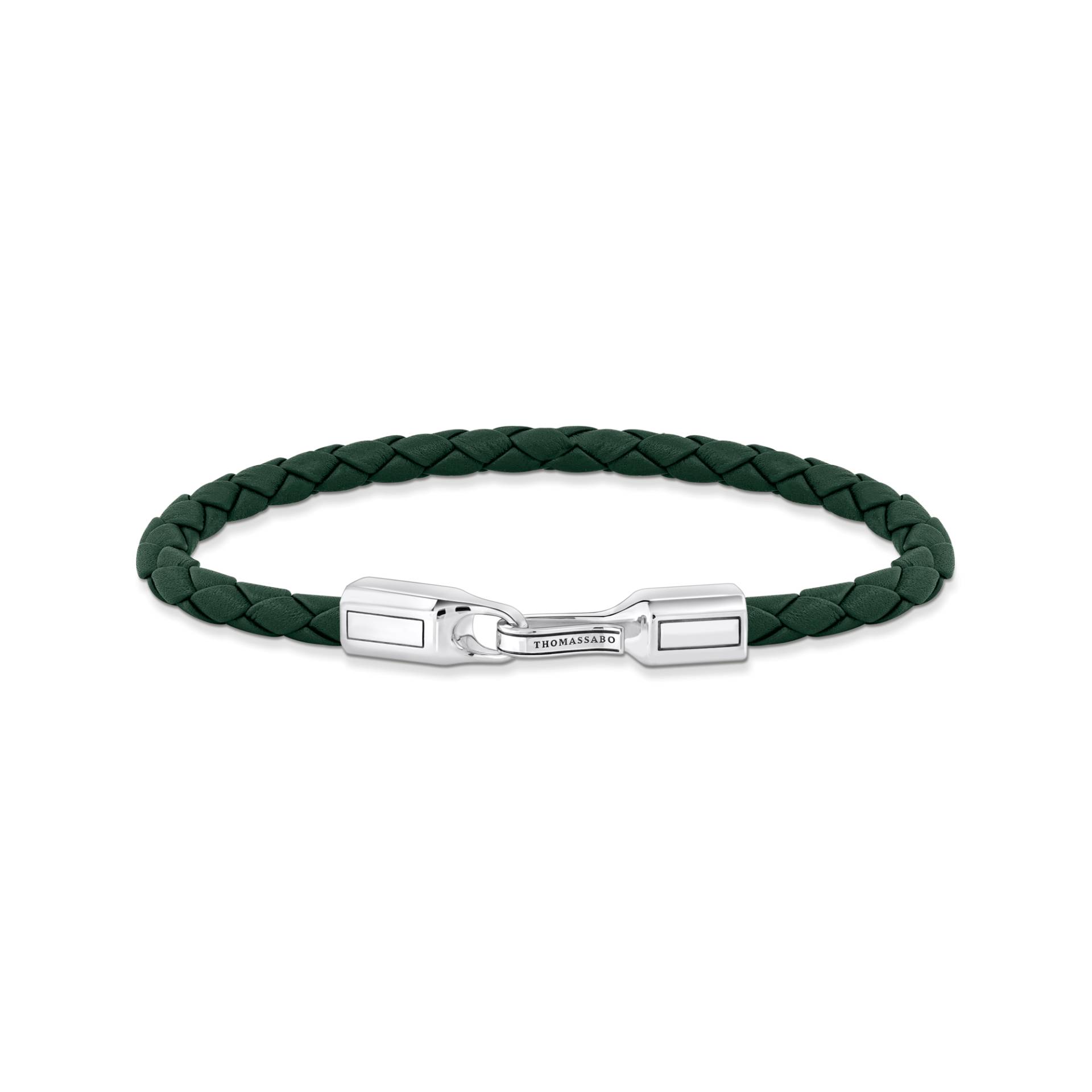 Thomas Sabo Lederarmband in Grün Silber grün A2149-682-6-L19 Thomas Sabo Lederarmband in Grün Silber grün A2149-682-6-L19 von Thomas Sabo