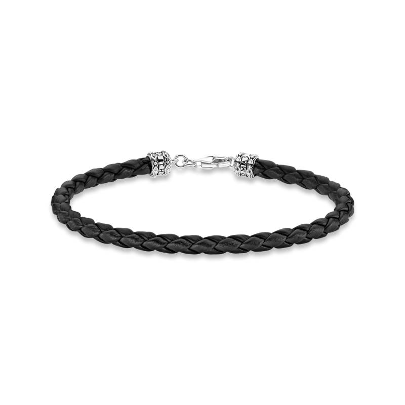 Thomas Sabo Lederarmband schwarz schwarz A2011-682-11-L17 von Thomas Sabo