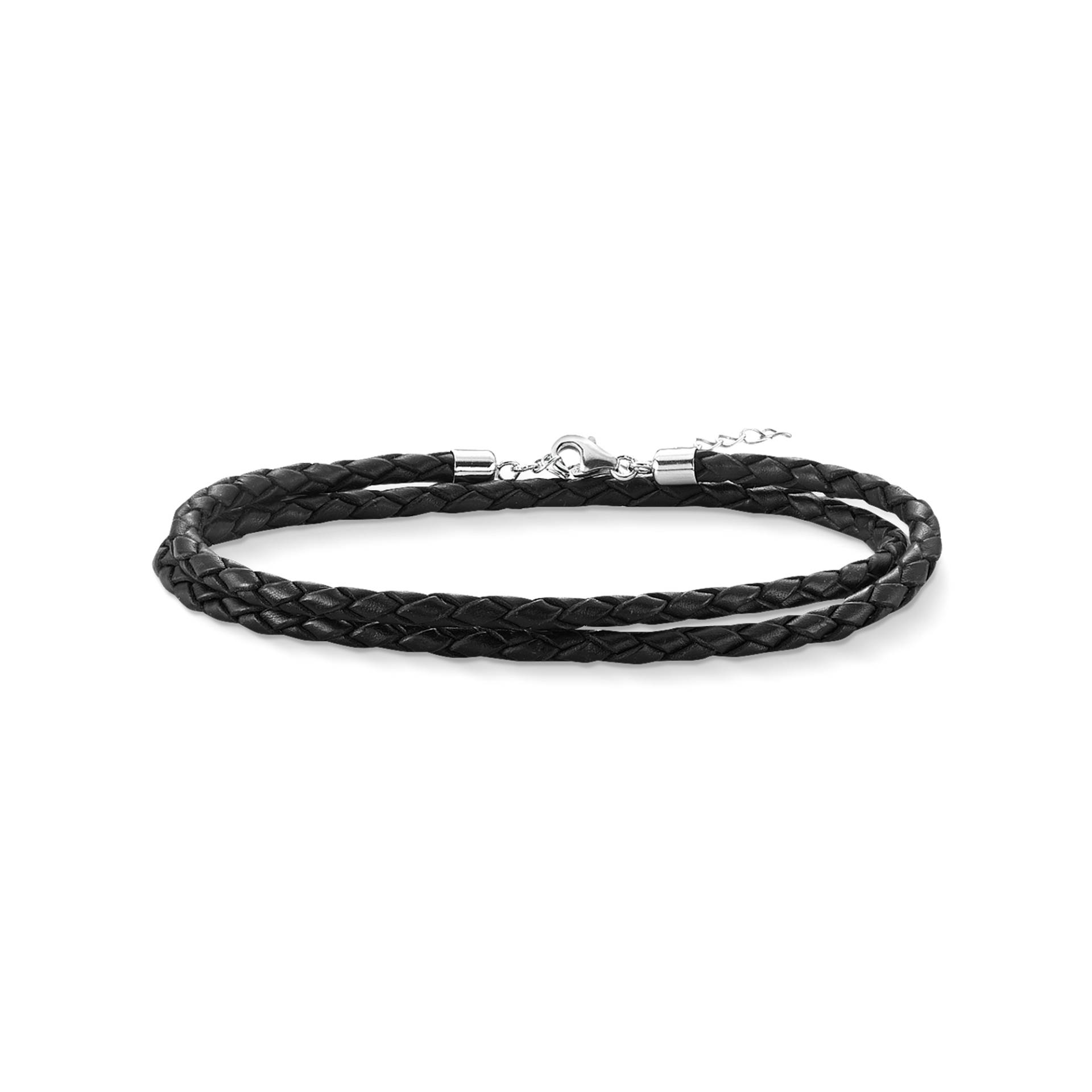 Thomas Sabo Lederband schwarz schwarz X0049-008-11 von Thomas Sabo