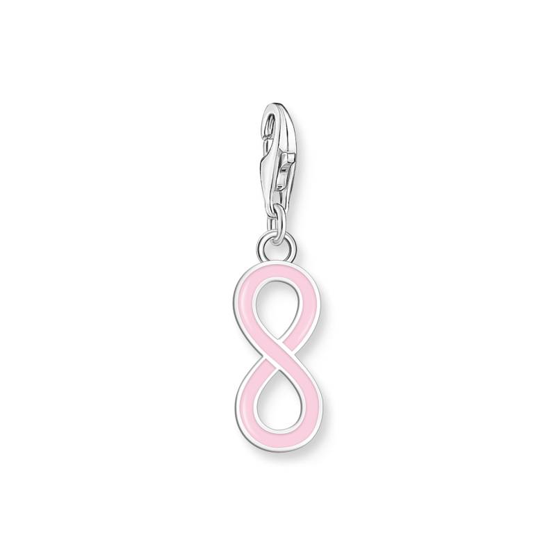 Thomas Sabo Member Charm-Anhänger Unendlichkeitszeichen pink Silber pink 2176-007-9 von Thomas Sabo